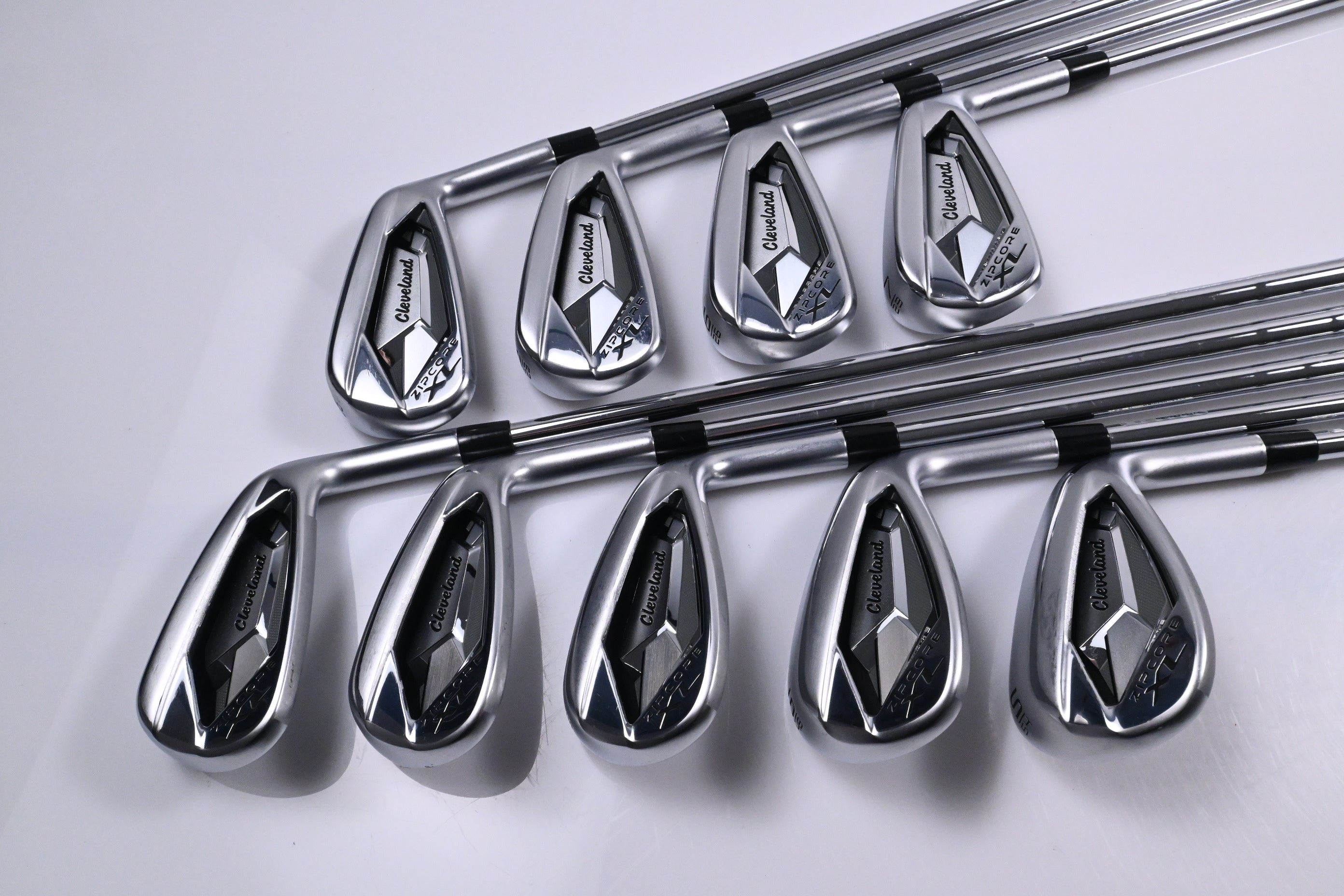 Cleveland Zipcore XL Irons / 4-PW+GW+SW / Regular Flex KBS Tour Lite Shafts