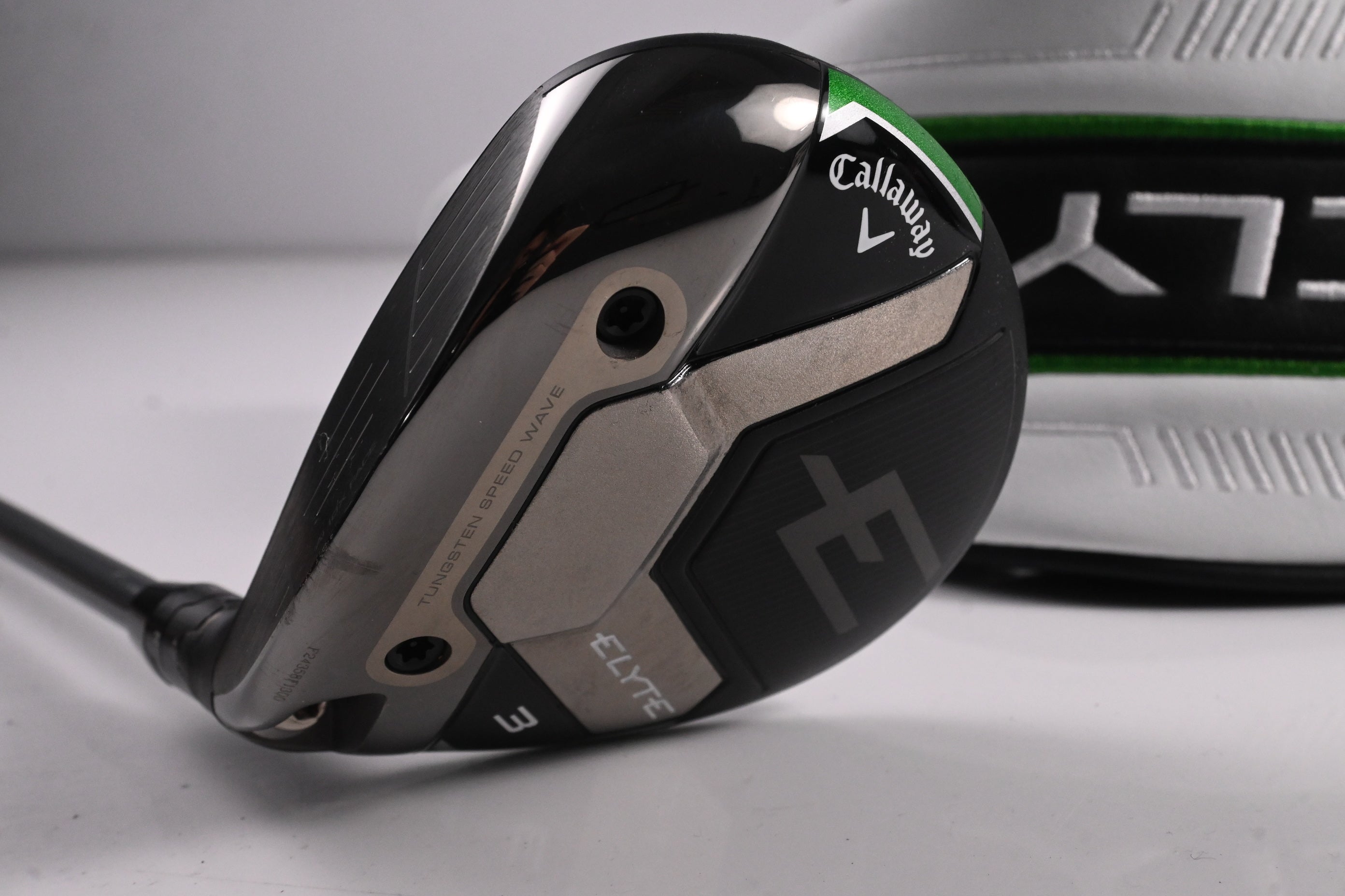 Left Hand Callaway Elyte #3 Wood / 15 Degree / Stiff Flex Denali Charcoal 70