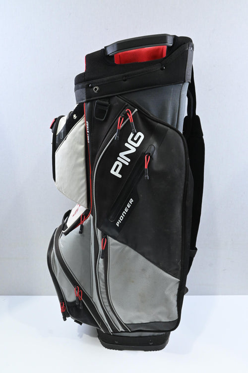 Ping Pioneer Cart Bag / 14-Way Divider / Grey, Black