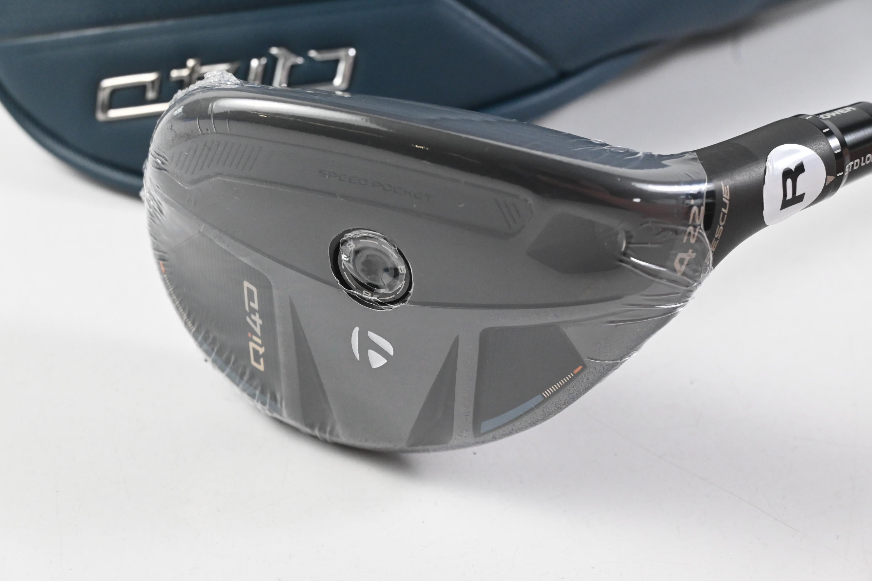 Taylormade Qi4D #4 Hybrid / 22 Degree / Regular Flex REAX By KBS 65 Shaft