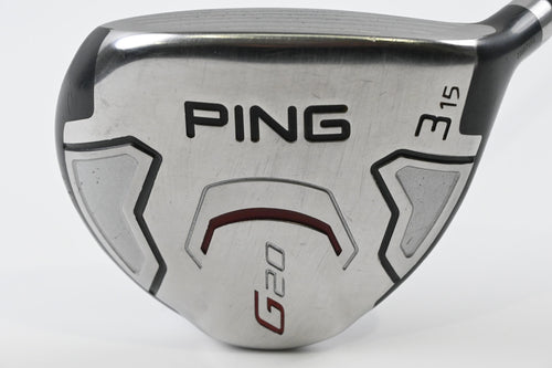 Ping G20 #3 Wood / 15 Degree / Regular Flex Ping TFC 169 Shaft