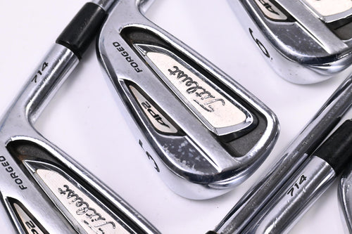 Titleist 714 AP2 Irons / 4-PW / Stiff Flex Project X Shafts