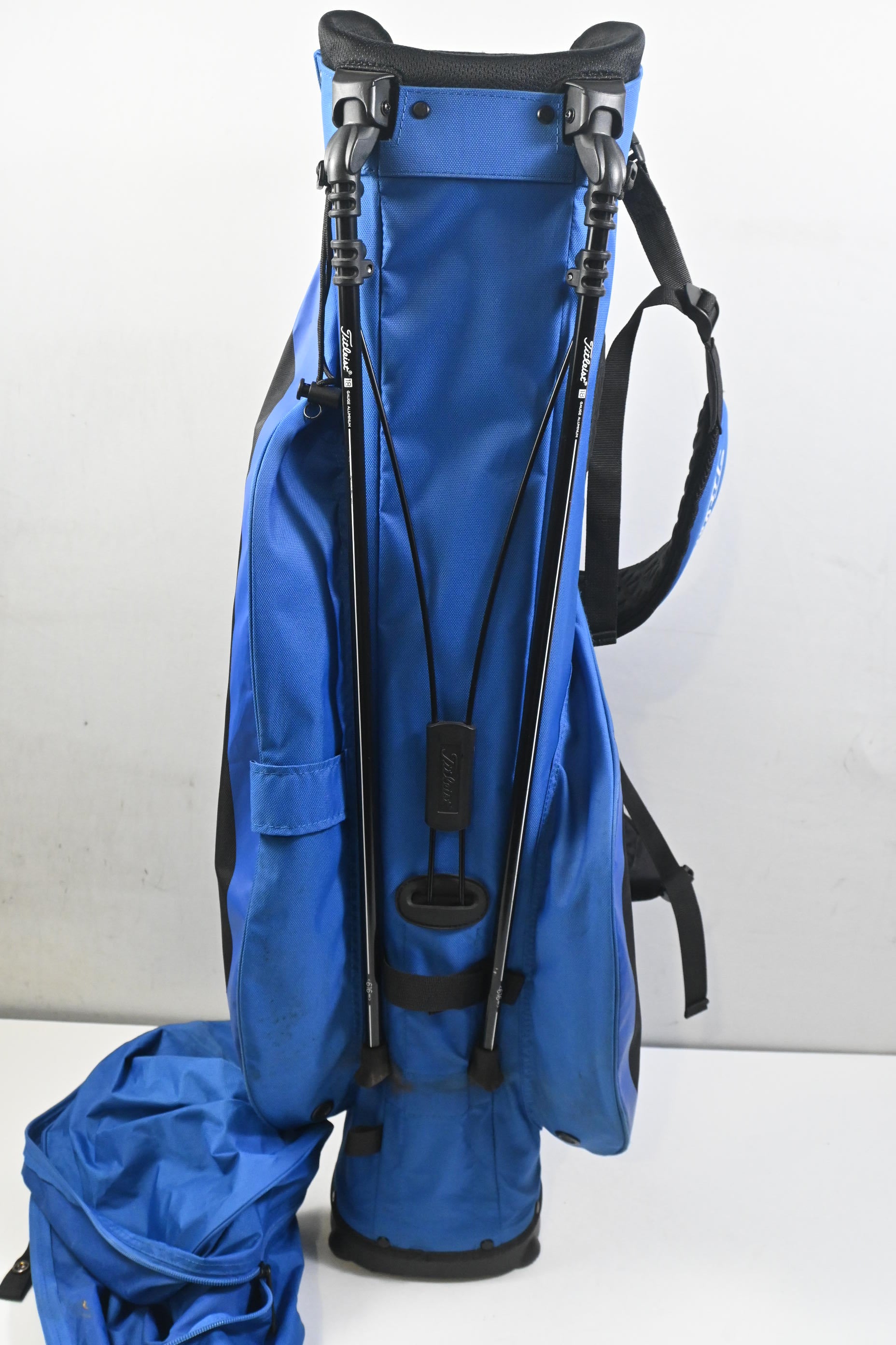 Titleist Players 14 Stand Bag / 4-Way Divider / Blue, Black