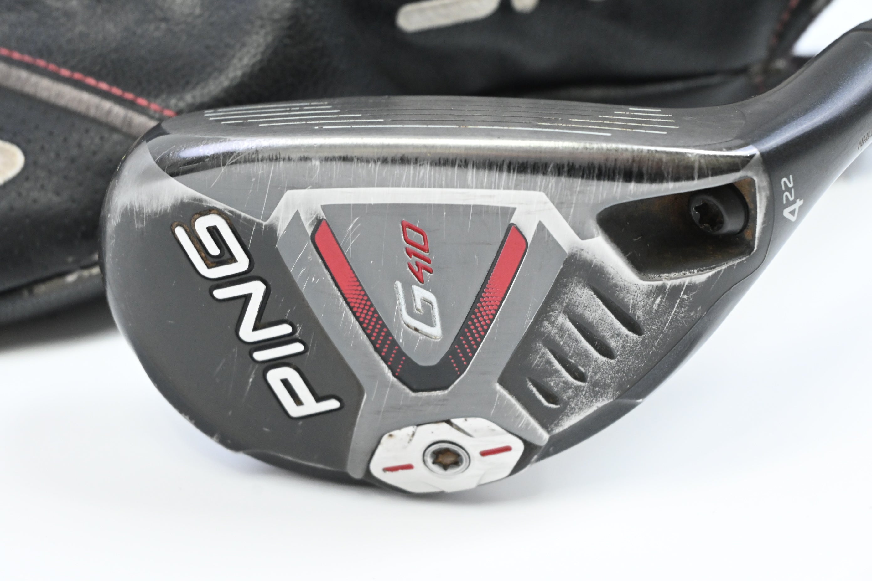 Ping G410 #4 Hybrid / 22 Degree / Regular Flex Ping Alta CB Red 70 Shaft