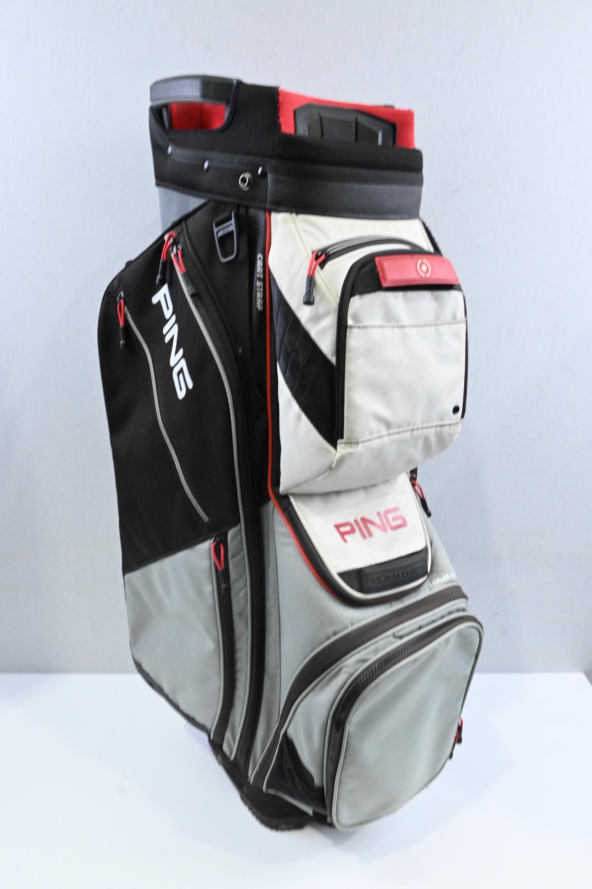 Ping Pioneer Cart Bag / 14-Way Divider / Grey, Black