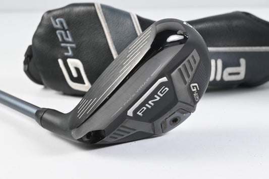 Left Hand Ping G425 #4 Hybrid / 22 Degree / Regular Flex Ping Alta CB Slate 70