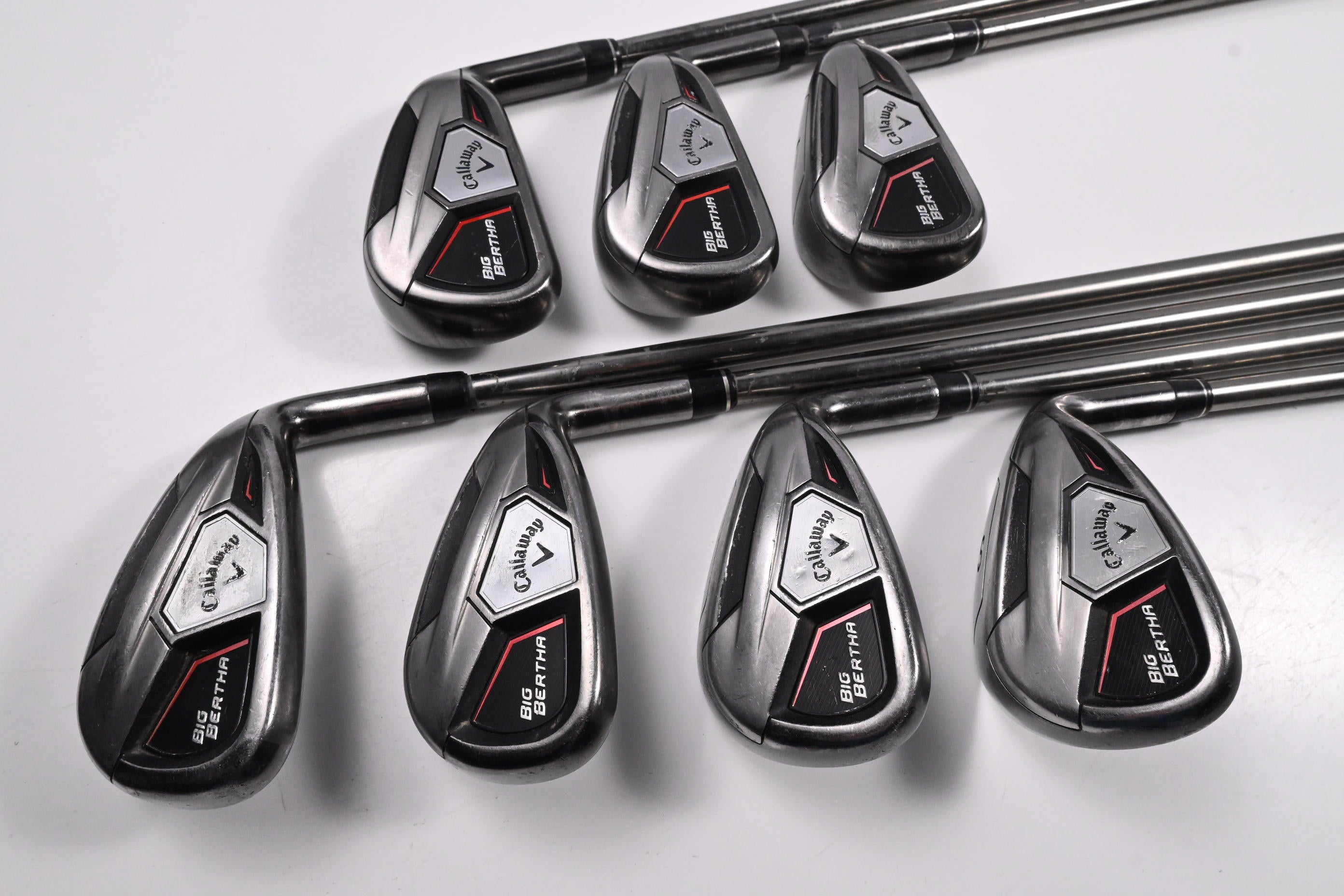 Callaway Big Bertha 2015 Irons / 5-PW+SW / Senior Flex UST Mamiya Recoil 460