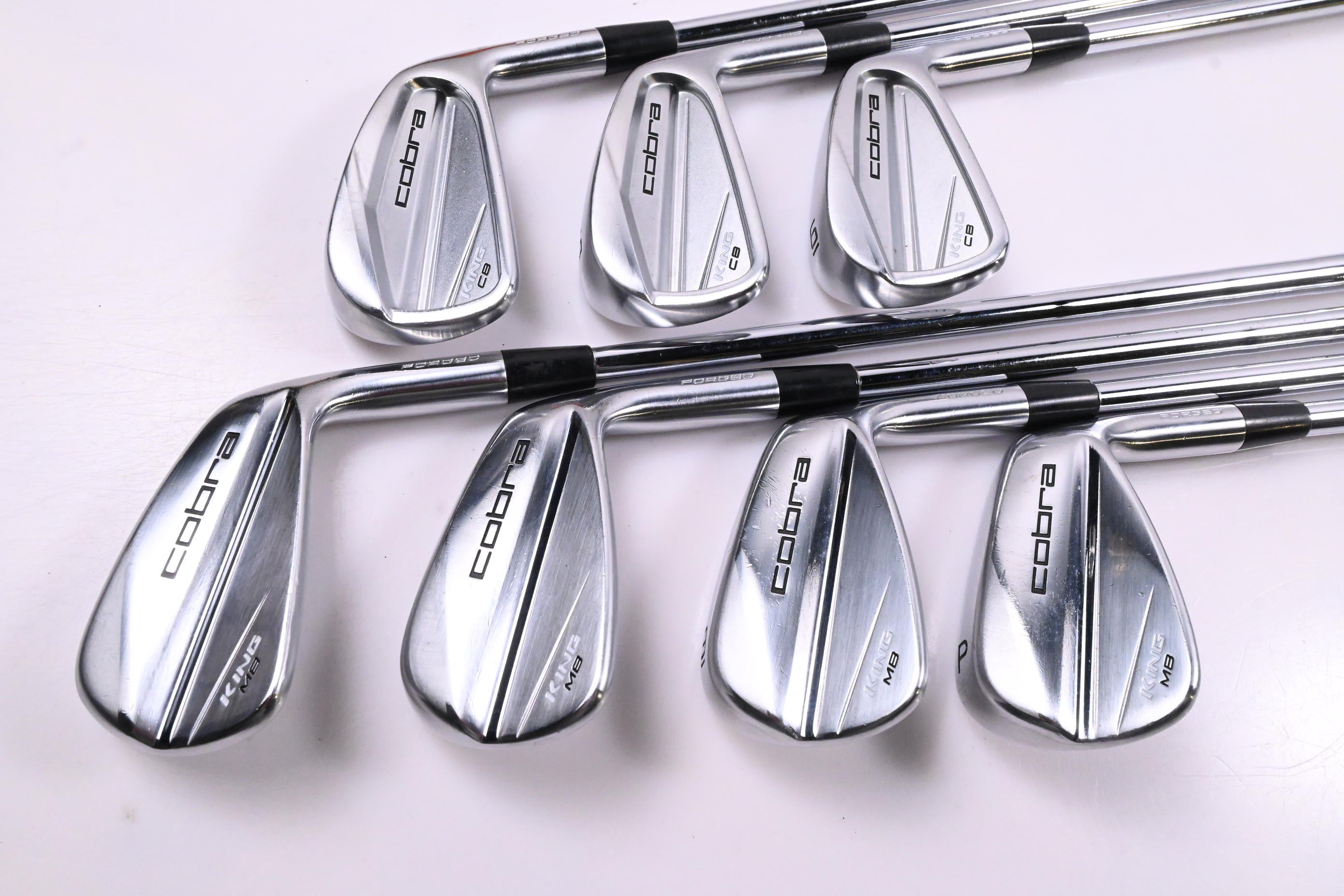 Cobra King CB/MB Irons / 4-PW / Stiff Flex KBS $-Taper 120 Shafts
