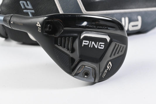 Left Hand Ping G425 #4 Hybrid / 22 Degree / Regular Flex Ping Alta CB Slate 70