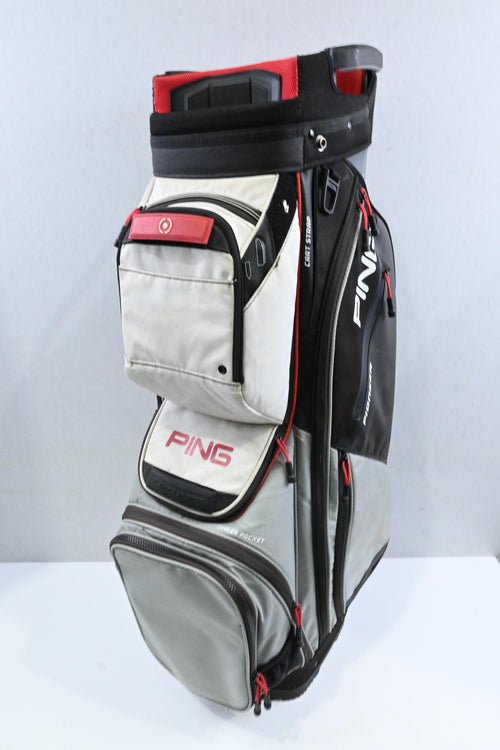 Ping Pioneer Cart Bag / 14-Way Divider / Grey, Black