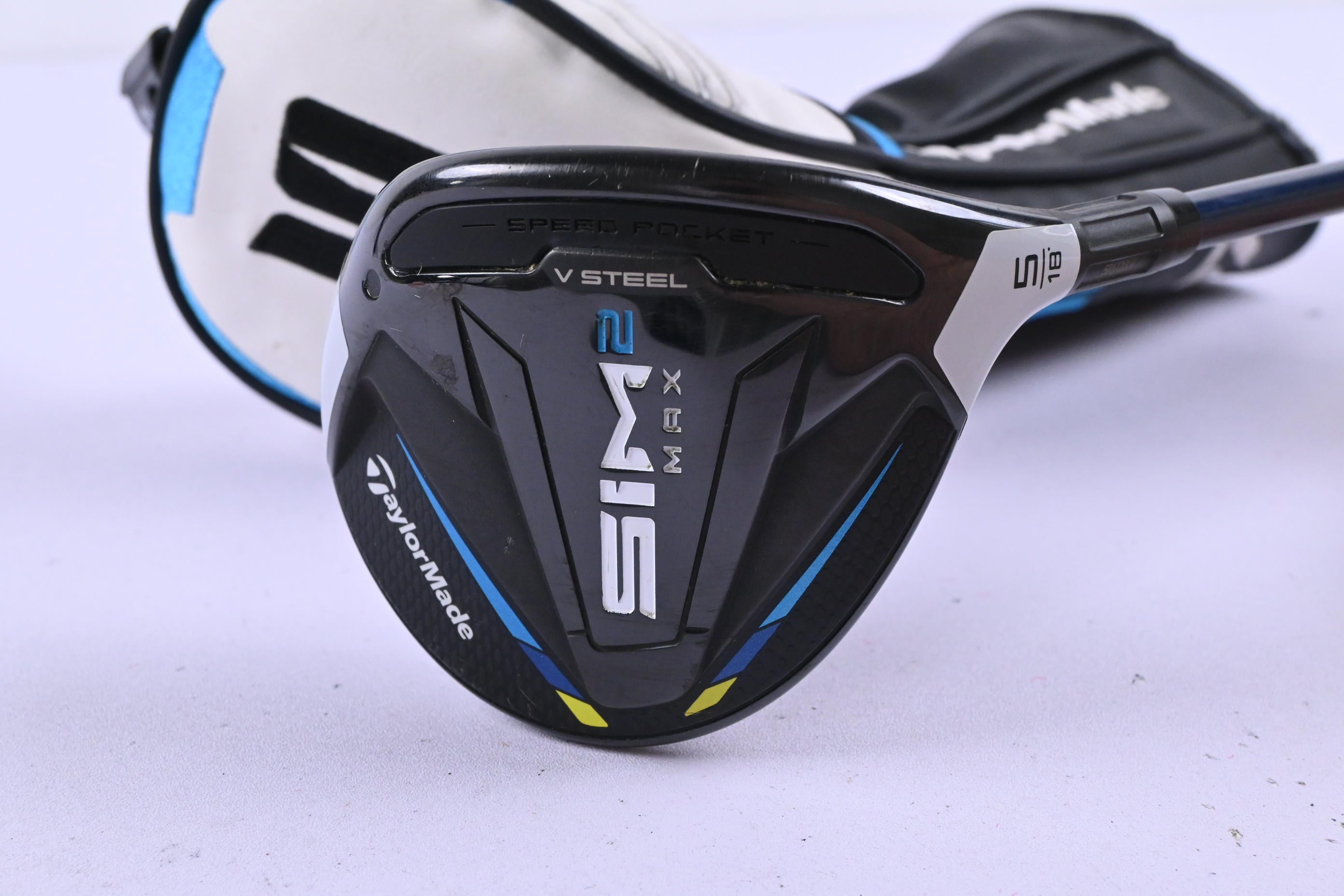 Taylormade SIM2 Max #5 Wood / 18 Degree / Stiff Flex Fujikura Ventus Blue 6