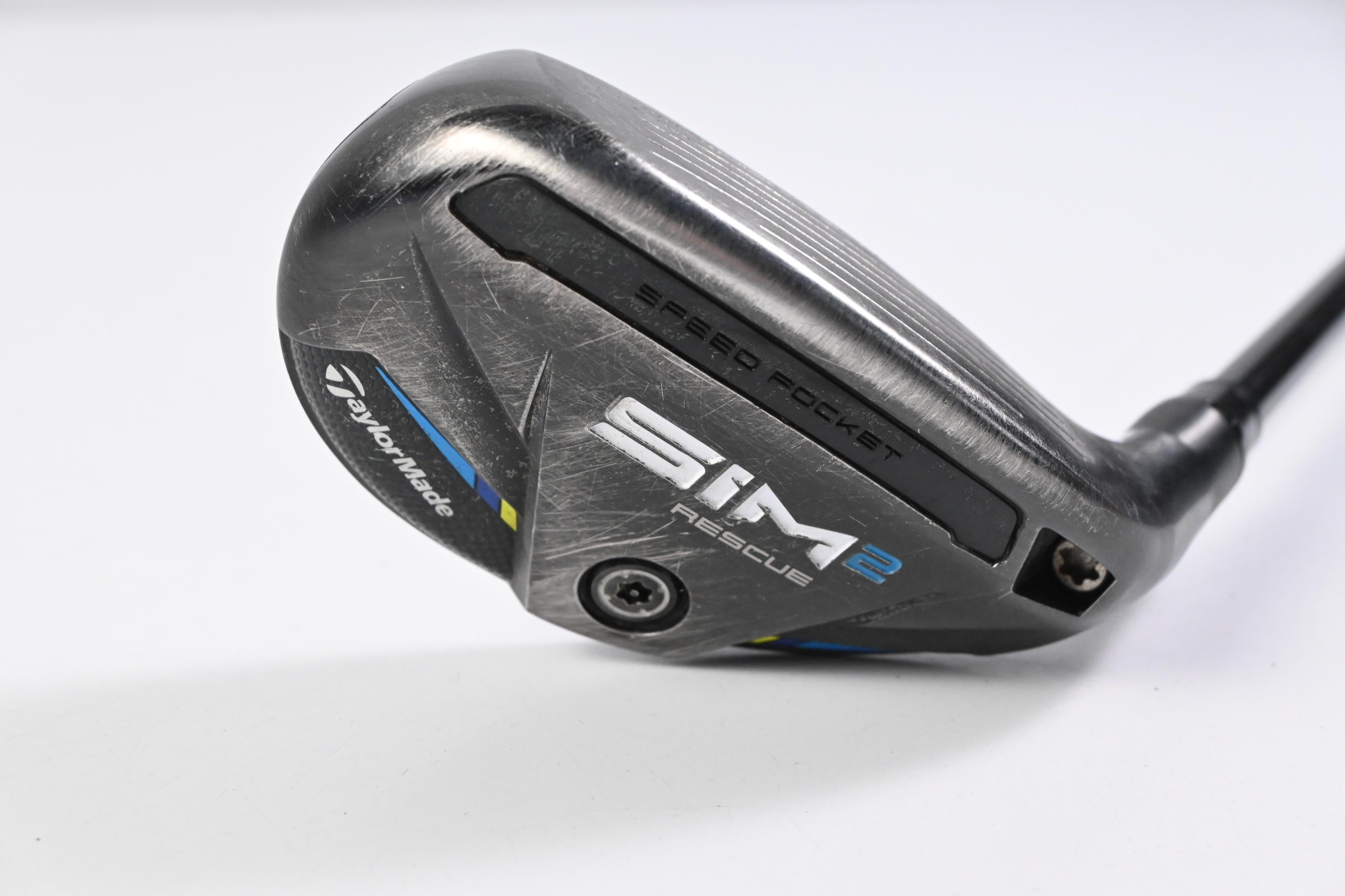 Taylormade SIM2 #3 Hybrid / 19.5 Degree / Stiff Flex Tensei AV Raw Blue 80 Shaft