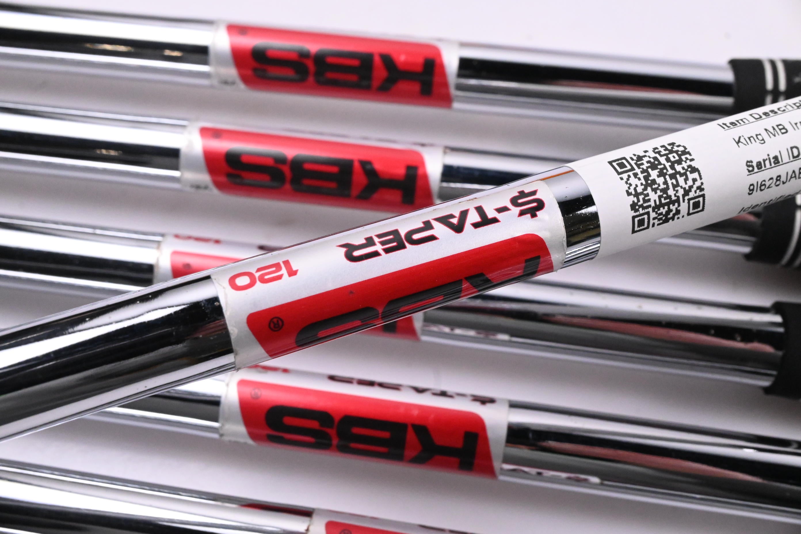 Cobra King CB/MB Irons / 4-PW / Stiff Flex KBS $-Taper 120 Shafts
