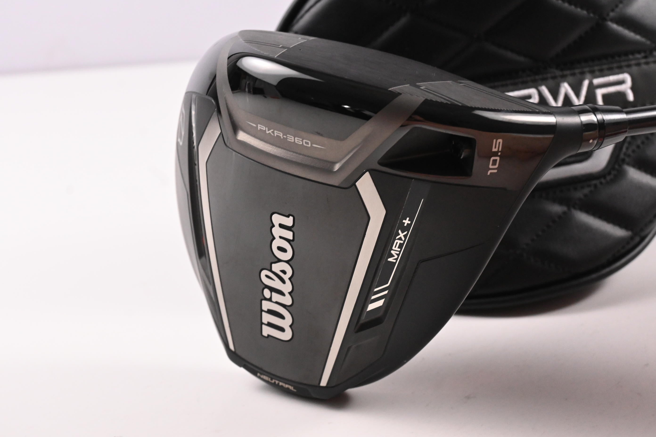 Wilson DYNAPWR Max+ Driver / 10.5 Degree / Stiff Flex Project X Denali Black 60