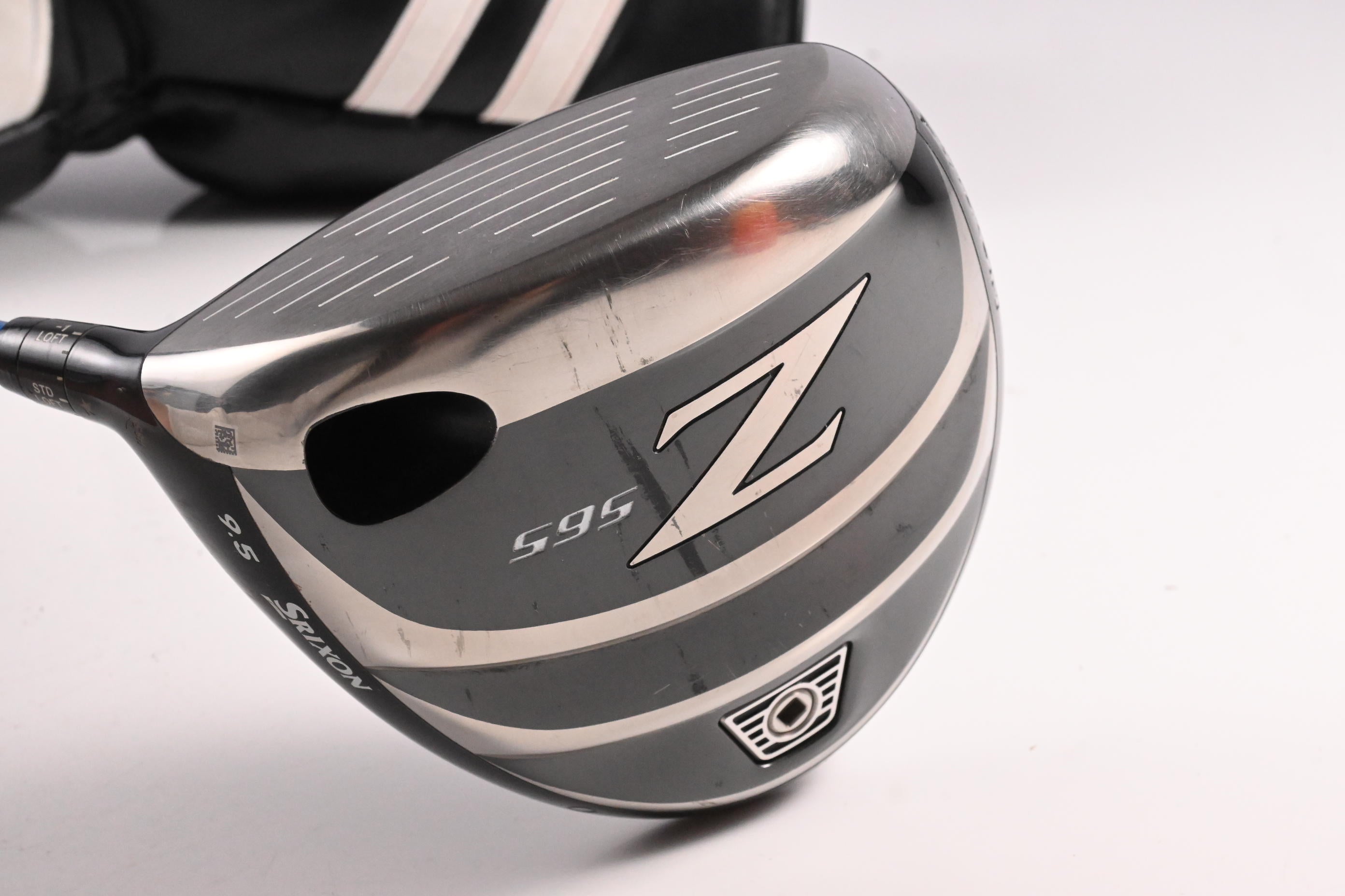Left Hand Srixon Z-565 Driver / 9.5 Degree / Stiff Flex Miyazaki Blue 6 Shaft