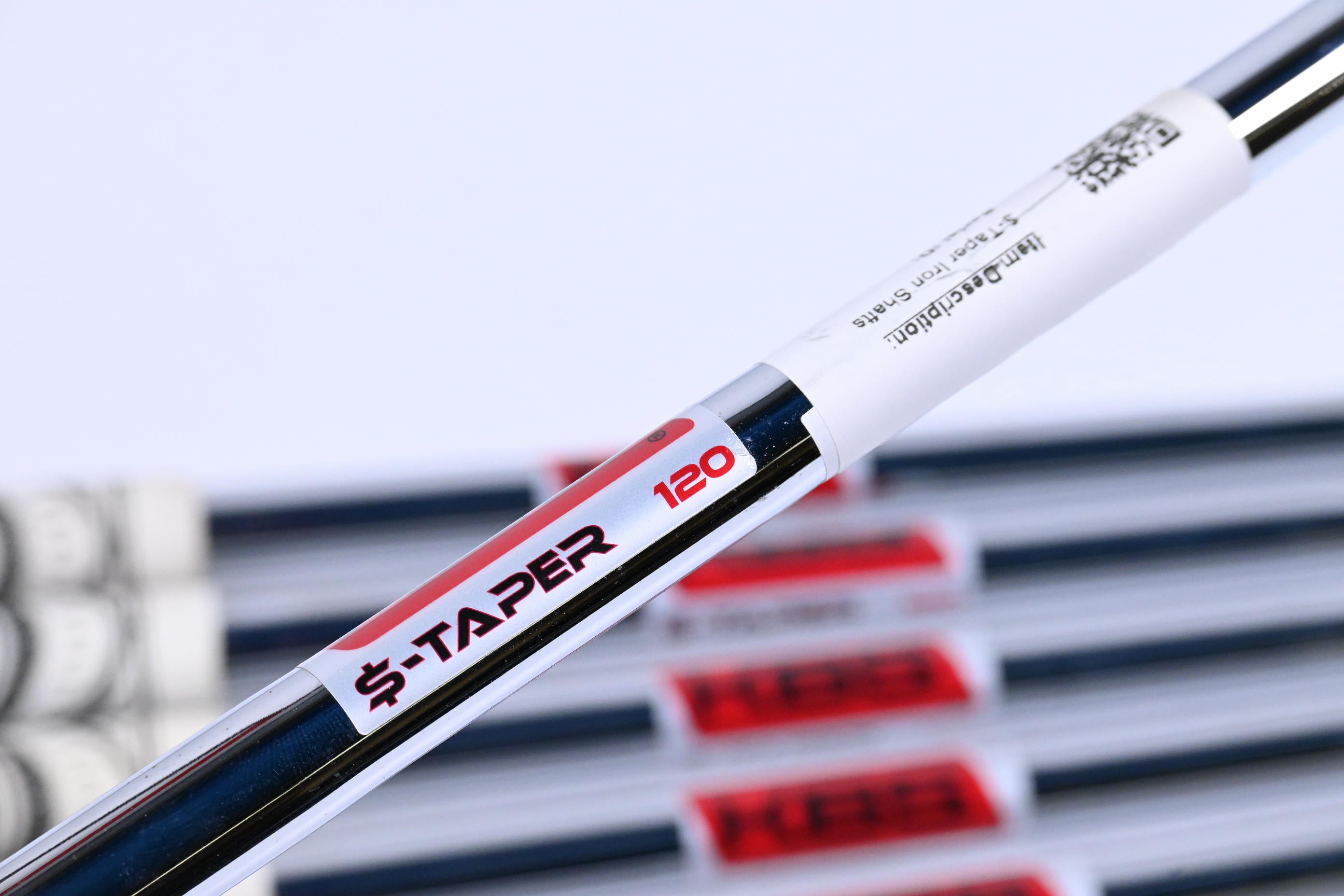 KBS $-Taper 120 Iron Shafts / Stiff Flex / Set of 7 / .355 Tip