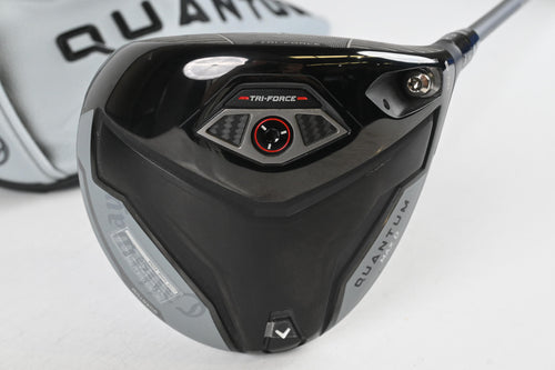 Callaway Quantum Max D Drivers / 10.5 Degree / Stiff Flex Denali Frost Silver 60