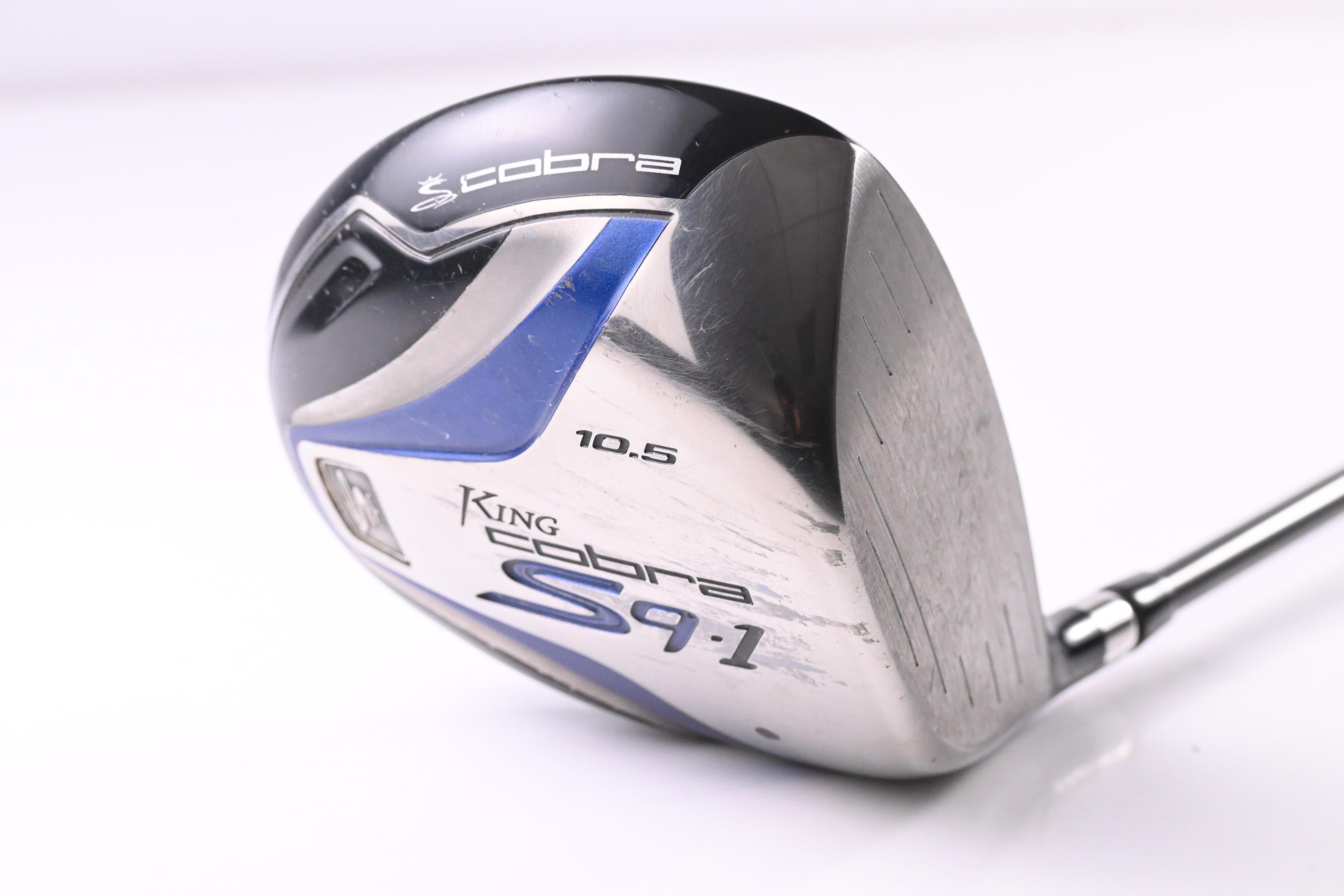 Cobra S9-1 Driver / 10.5 Degree / Regular Flex Aldila DVS-HL Blue 50 Shaft
