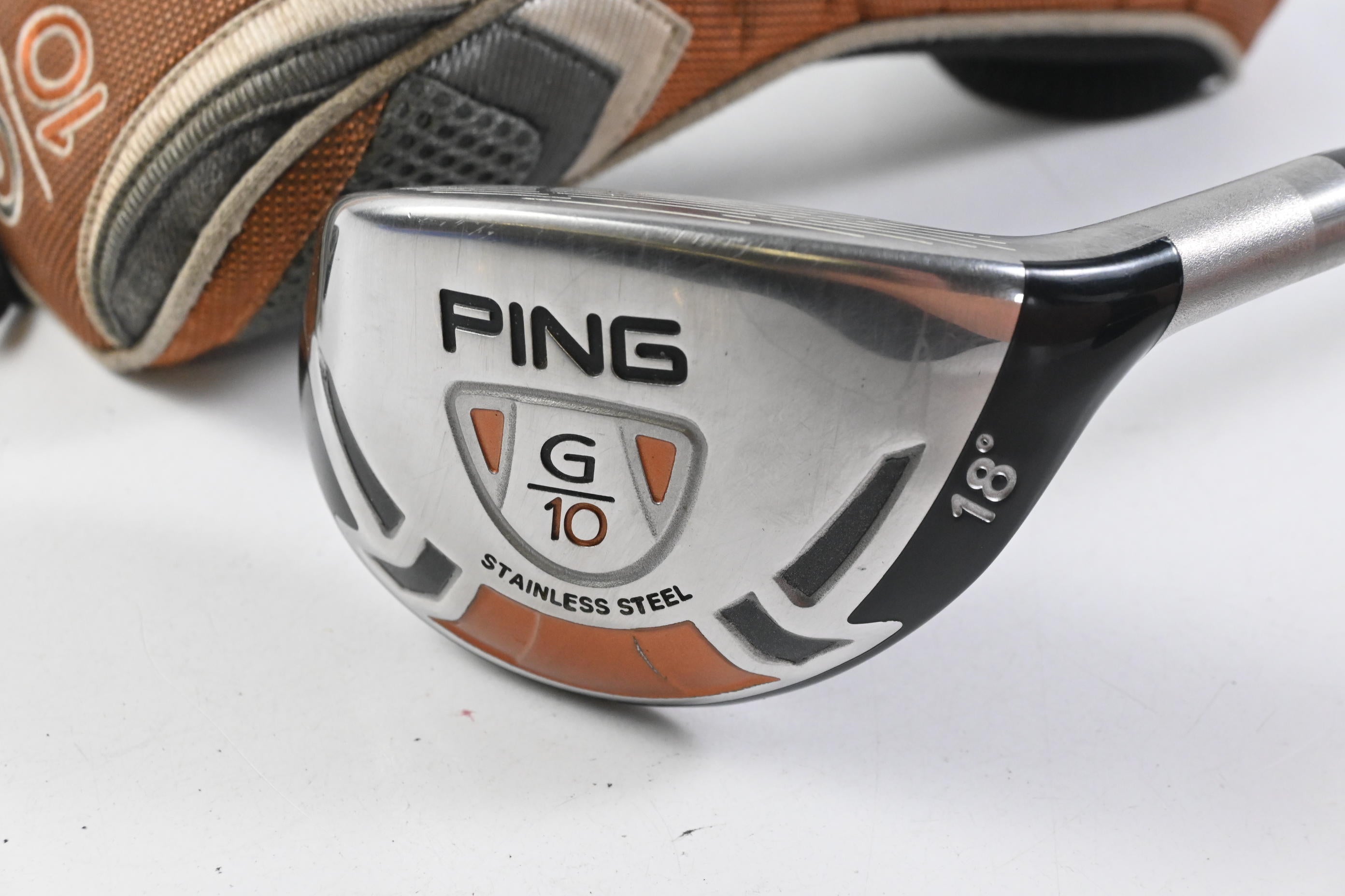 Ping G10 #2 Hybrid / 18 Degree / Stiff Flex Ping TFC 129 Shaft