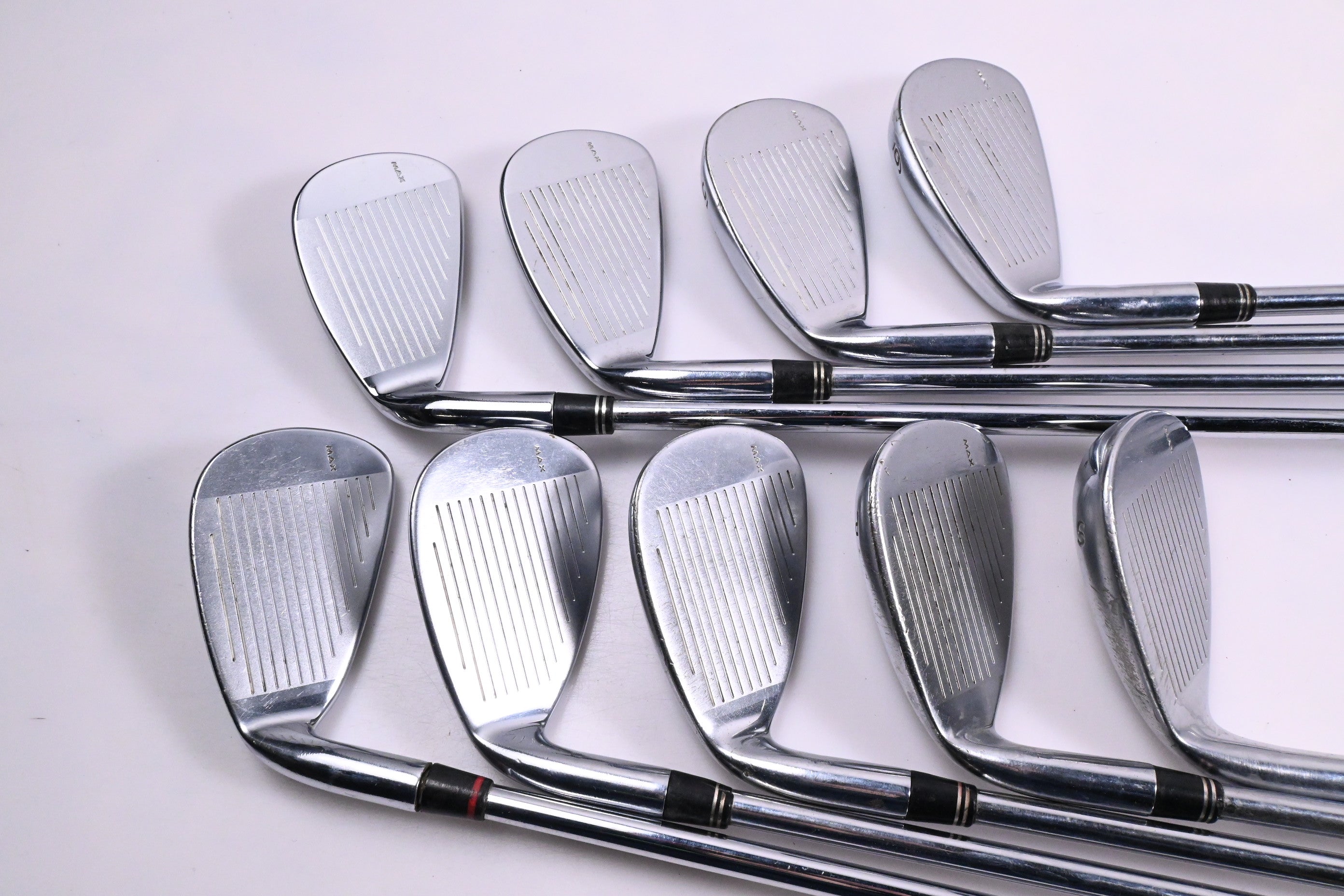Taylormade R7 CGB Irons / 3-PW+SW / Stiff Flex Taylormade Shafts