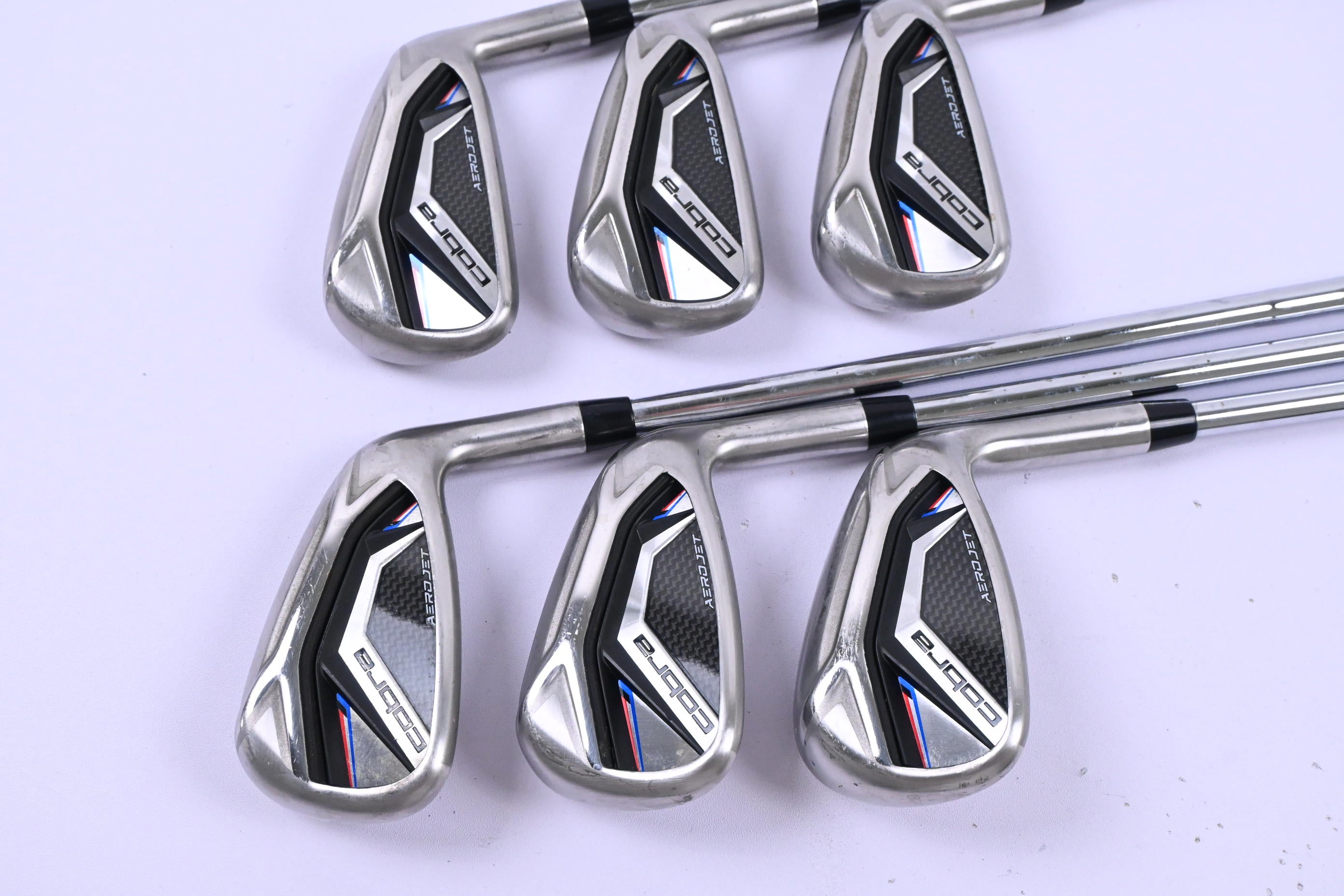 Cobra Aerojet Irons / 5-PW / Regular Flex KBS Tour Lite Shafts