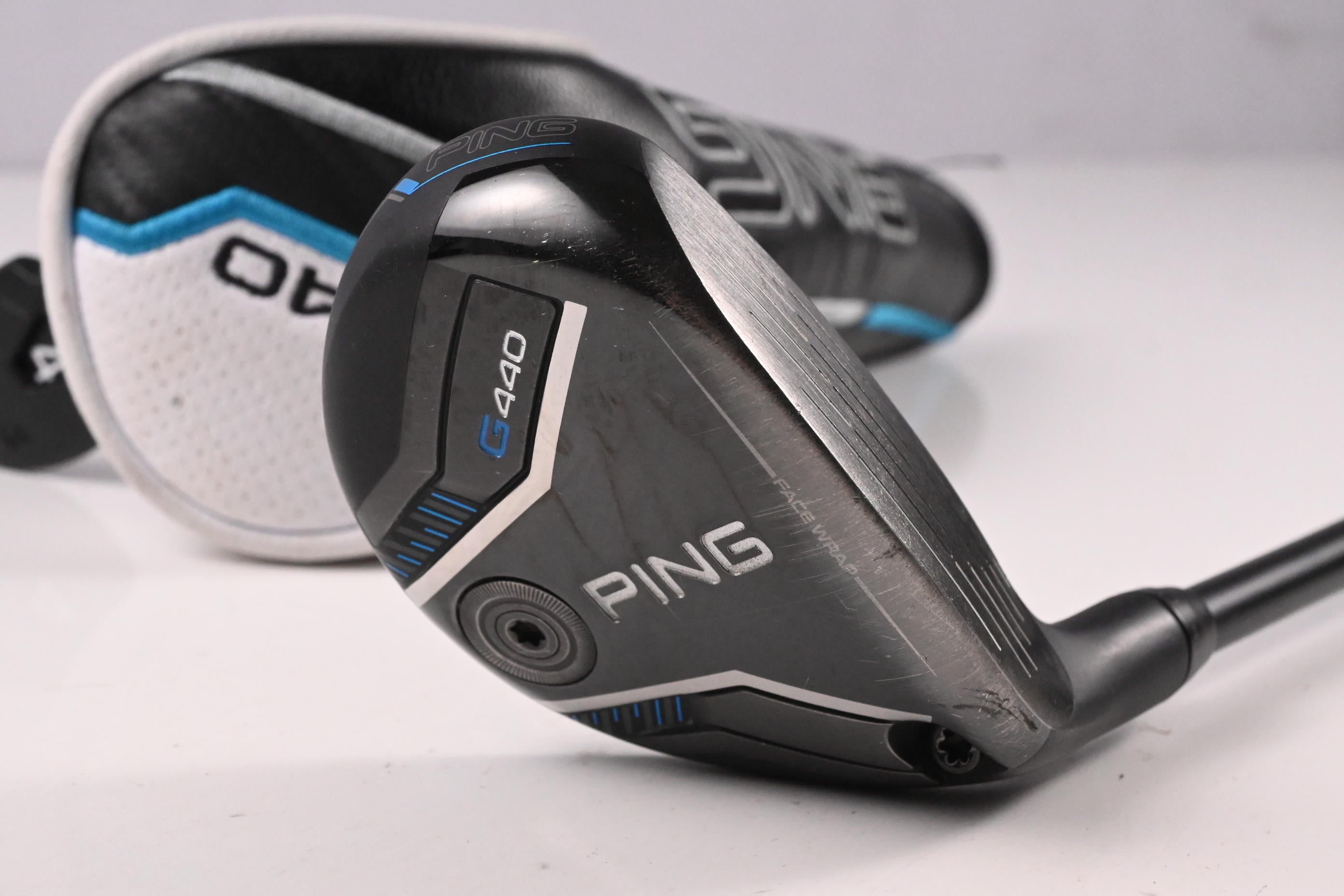 Ping G440 #4 Hybrid / 23 Degree / Stiff Flex Ping Alta CB Blue 70 Shaft