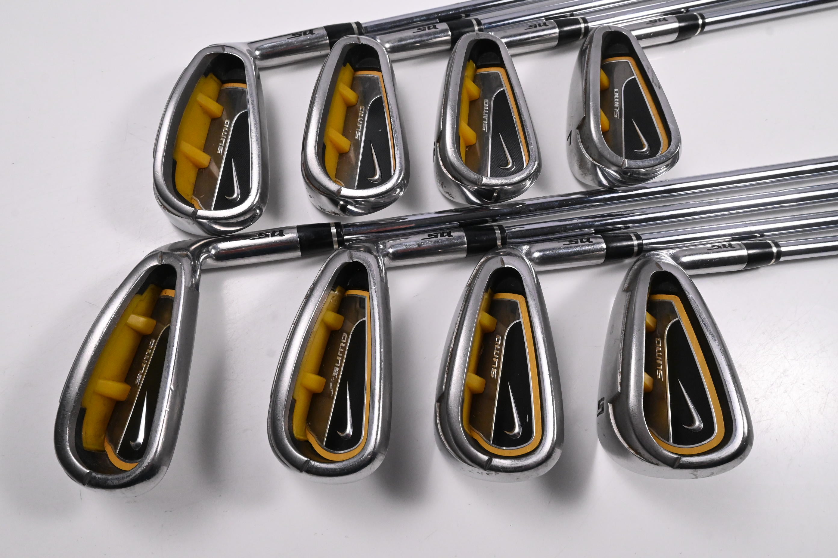 Nike SQ Sumo Irons / 4-PW+SW / Regular Flex Speed Step SL Superlite Shafts