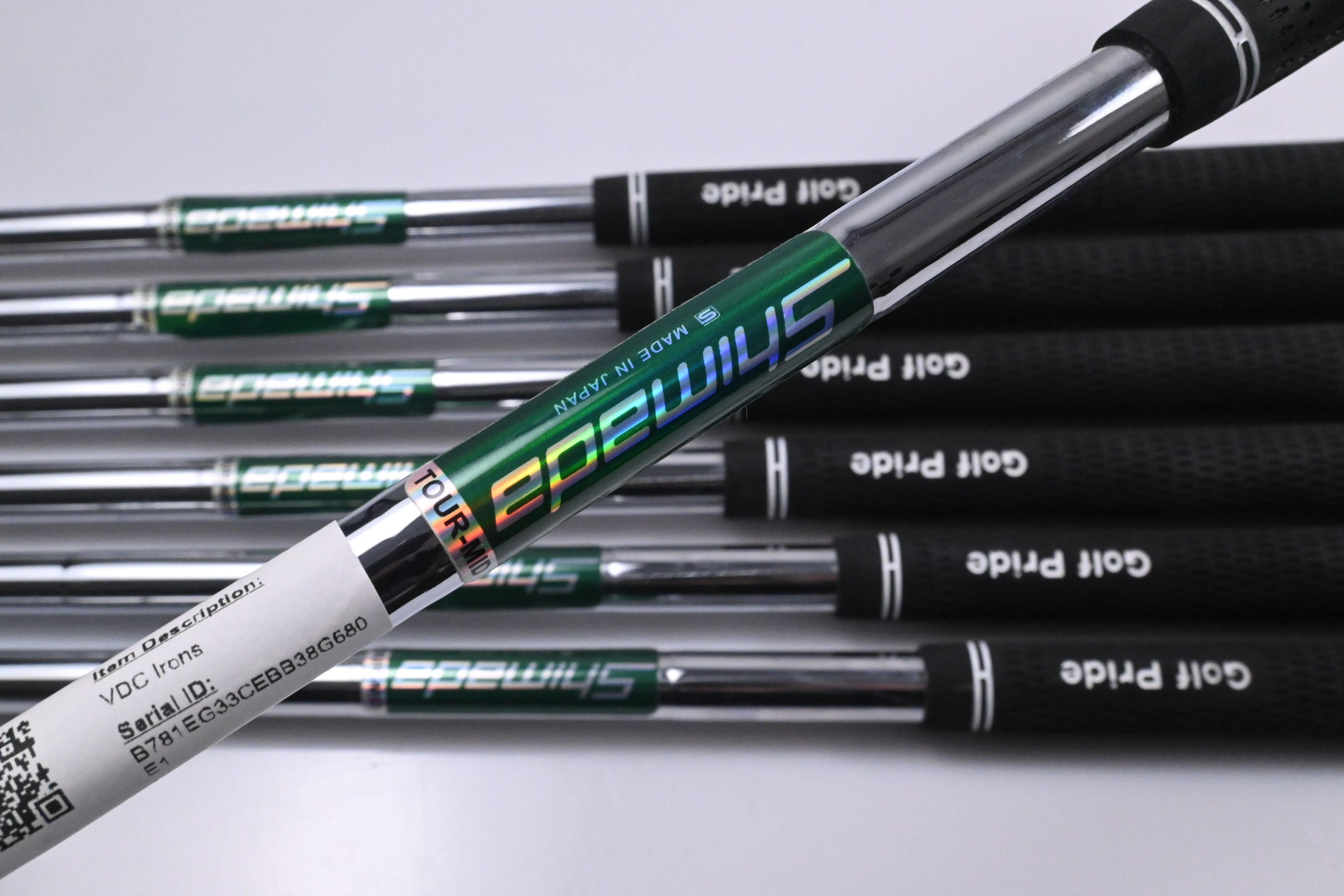 Vega VDC Irons / 4-PW / Stiff Flex Shimada Tour-Mid Shafts