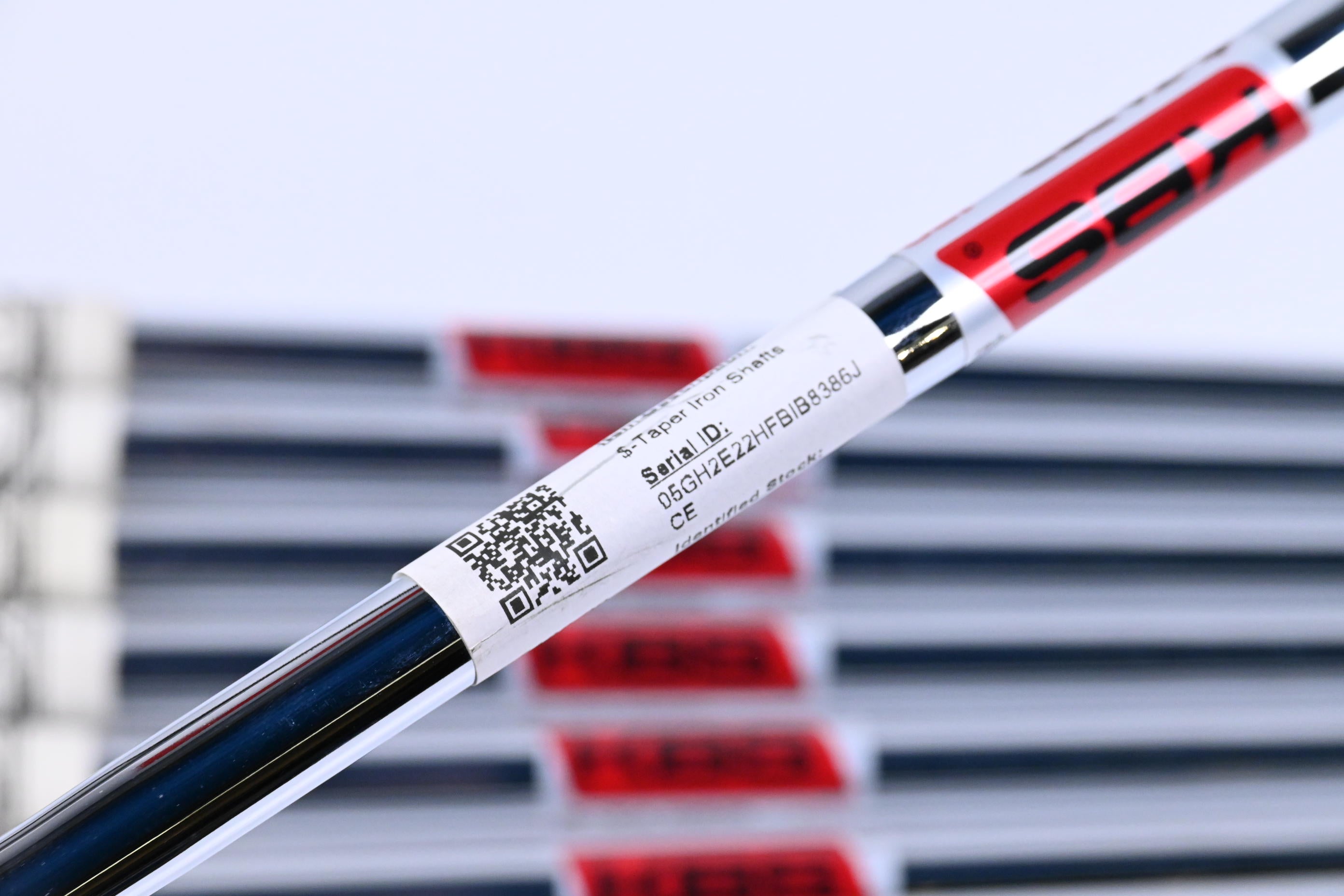 KBS $-Taper 120 Iron Shafts / Stiff Flex / Set of 7 / .355 Tip