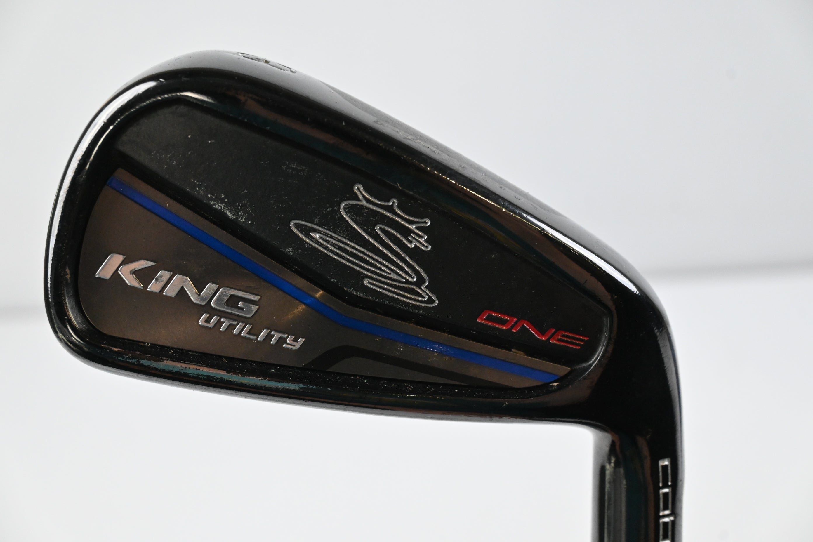 Cobra King Black Utility One #3 Iron / 19 Degree / Regular Flex AMT White R300