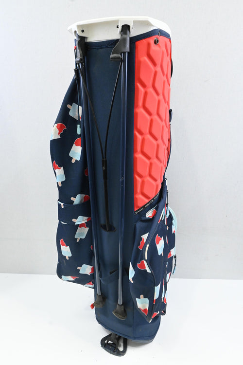 Ogio Stand Bag Golf Bag / 4-Way Divider / Blue, White, Red