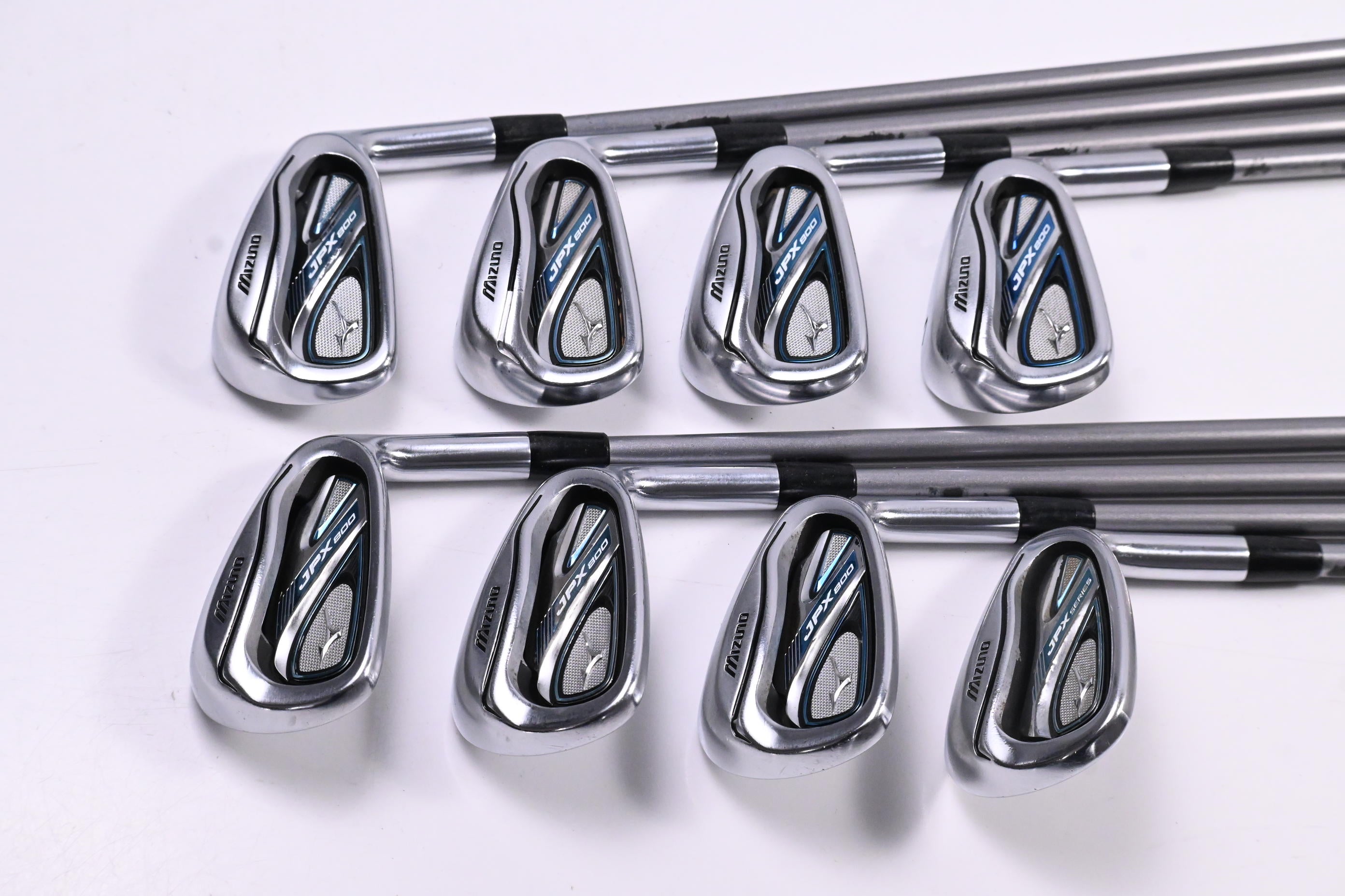 Mizuno JPX 800 Irons / 4-PW+SW / Senior Flex Mizuno Exsar IS4 60 Shafts