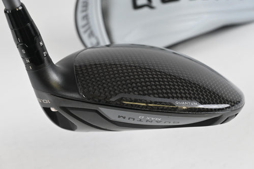 Callaway Quantum Max D Drivers / 10.5 Degree / Stiff Flex Denali Frost Silver 60