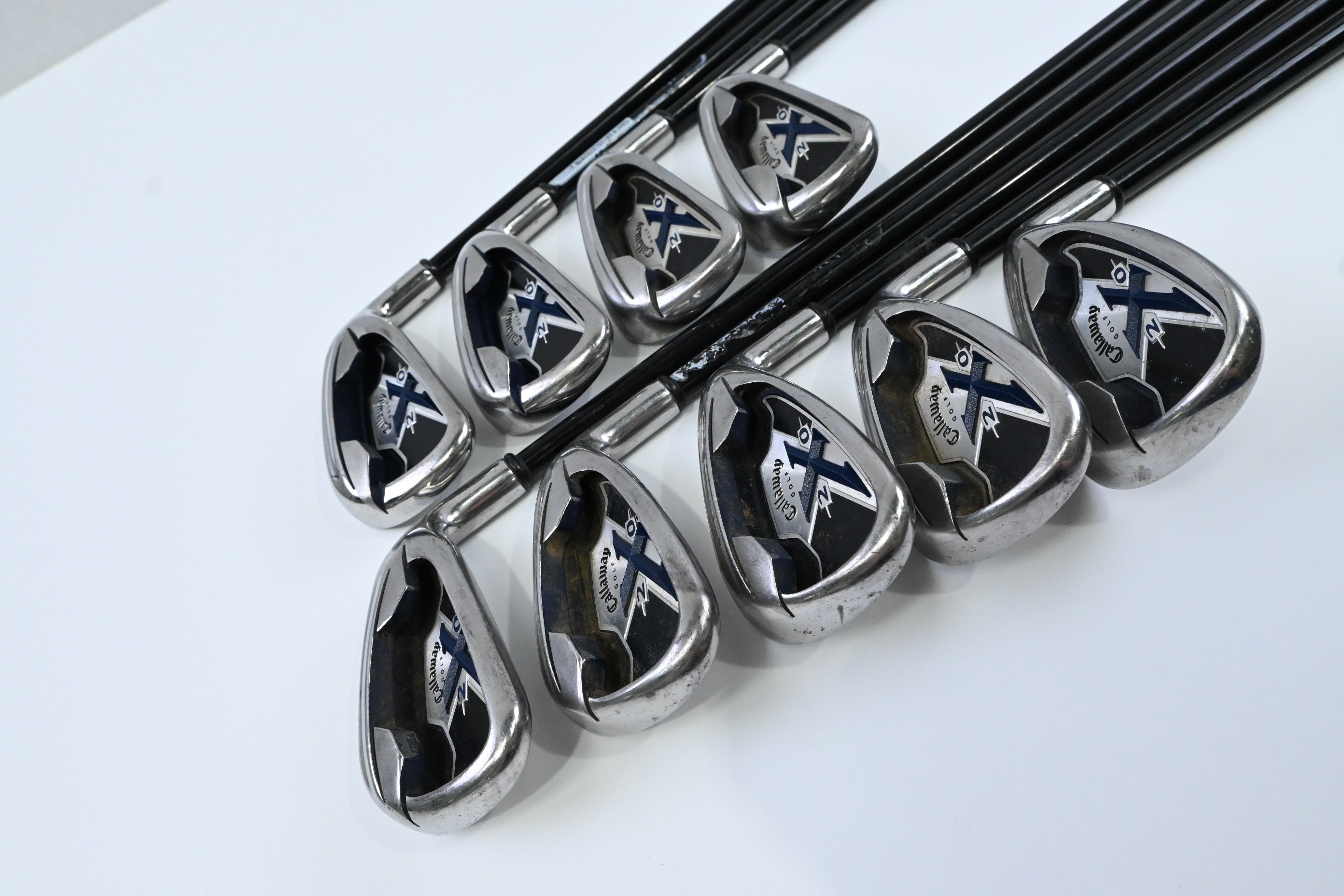 Callaway X-20 Irons / 3-PW+SW / Regular Flex Callaway X 75 Shafts