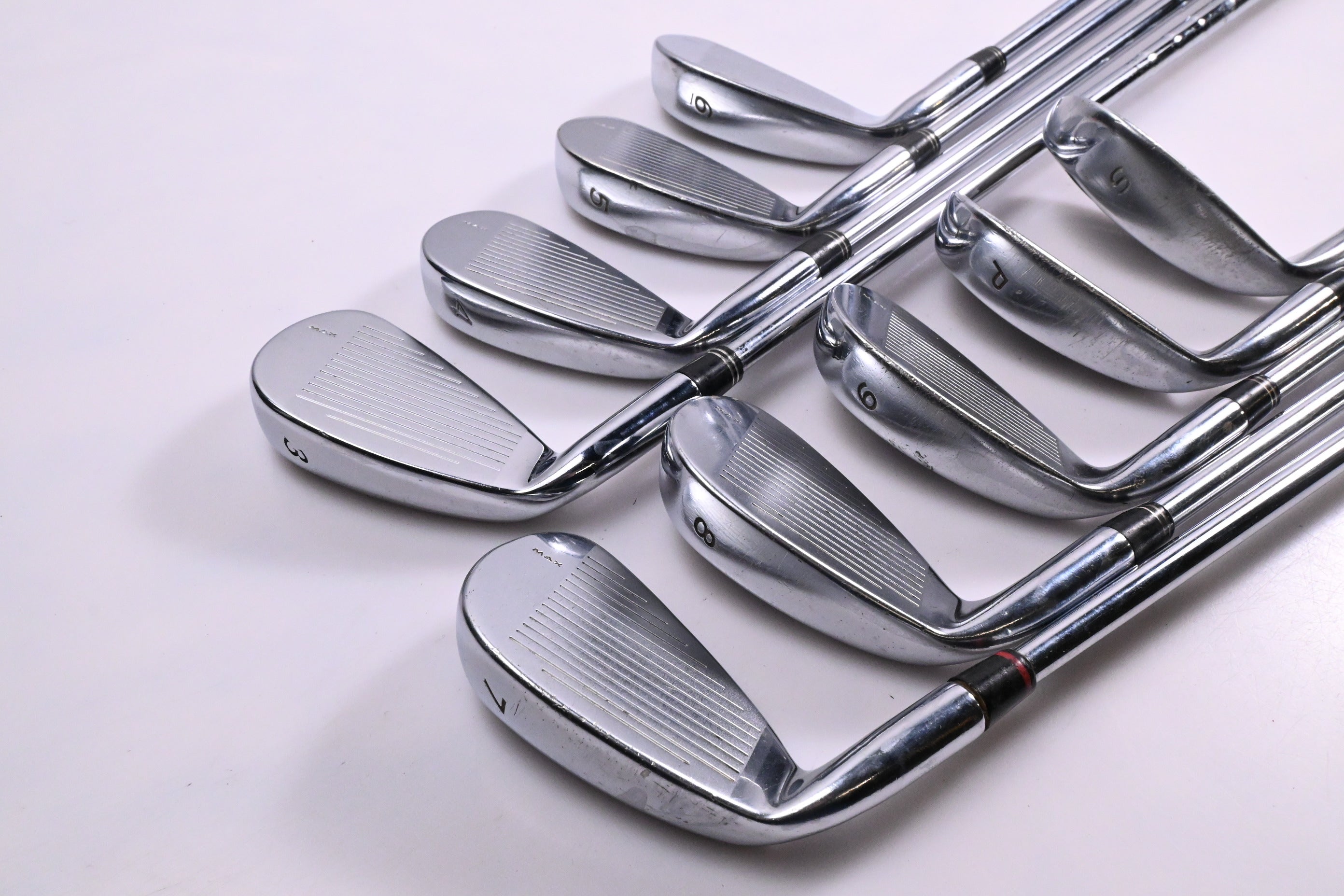 Taylormade R7 CGB Irons / 3-PW+SW / Stiff Flex Taylormade Shafts