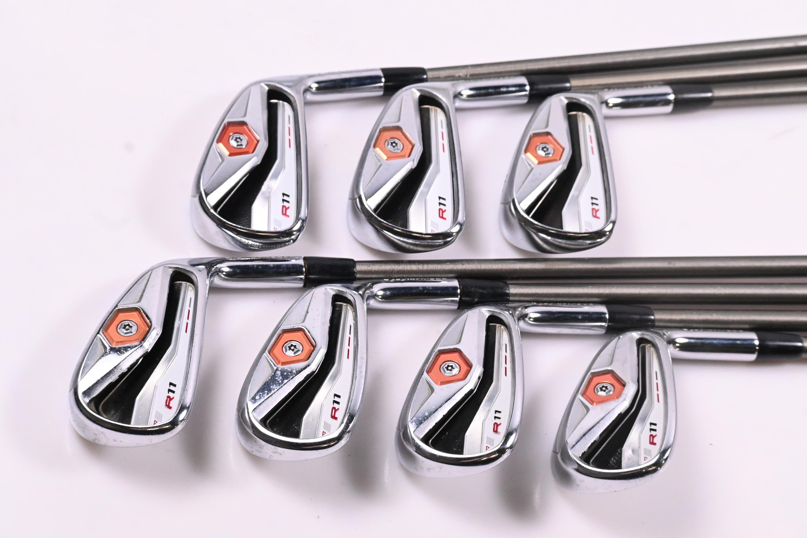 Taylormade R11 Irons / 4-PW / Senior Flex SteelFiber i70 Shafts