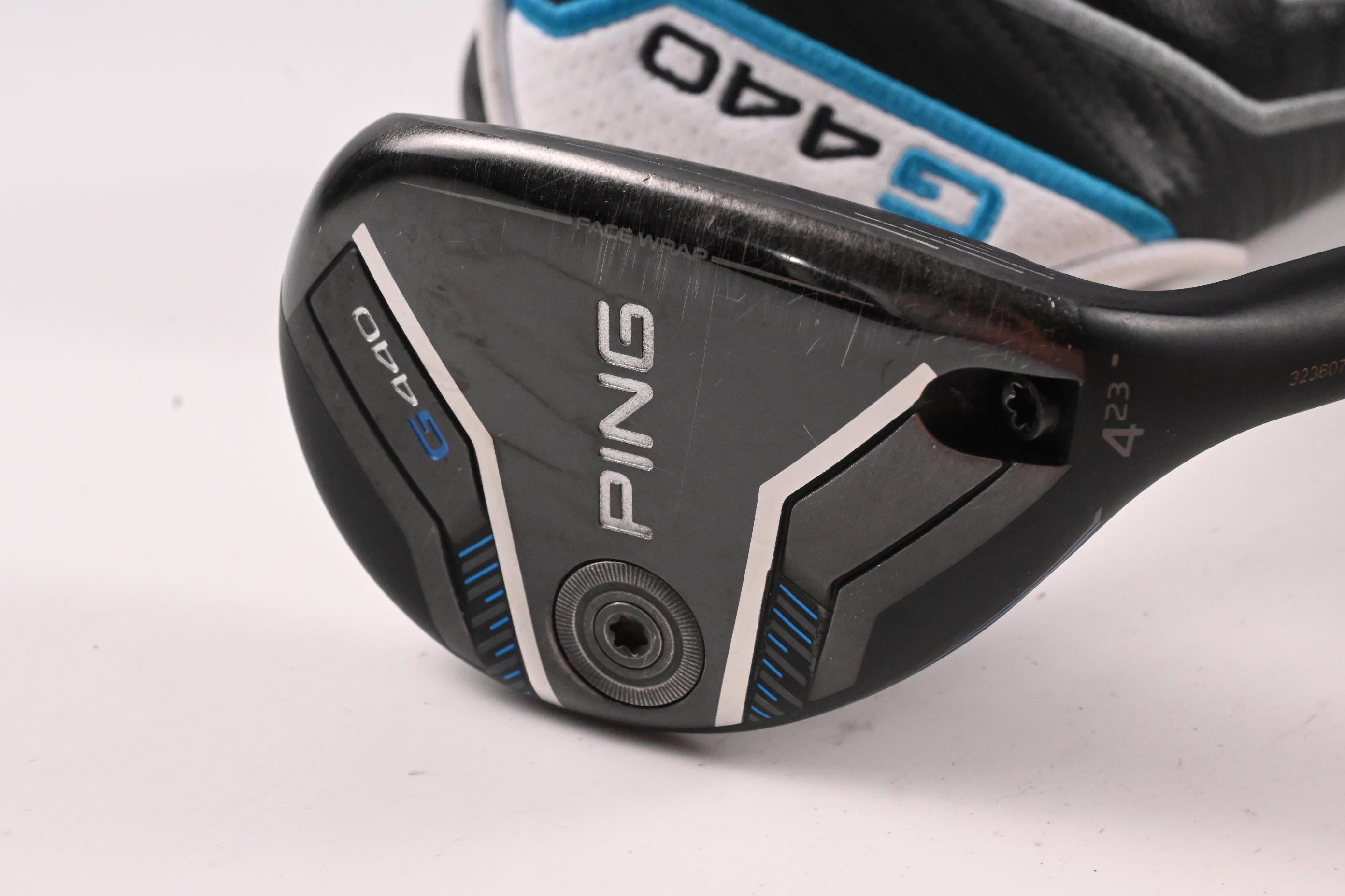 Ping G440 #4 Hybrid / 23 Degree / Stiff Flex Ping Alta CB Blue 70 Shaft