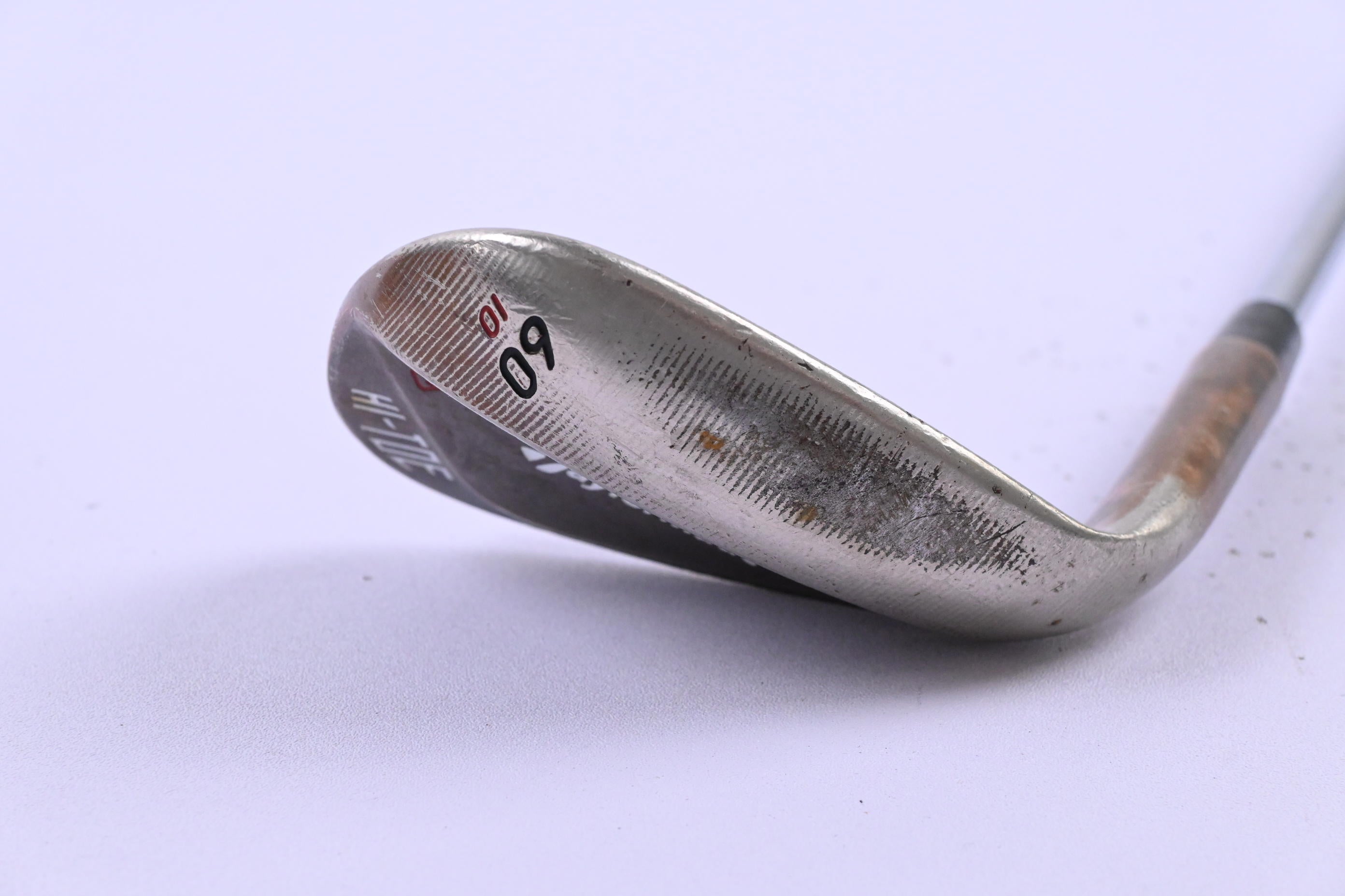 Taylormade Hi-Toe Raw Lob Wedge / 60 Degree / Regular Flex KBS HI-REV 2.0 115