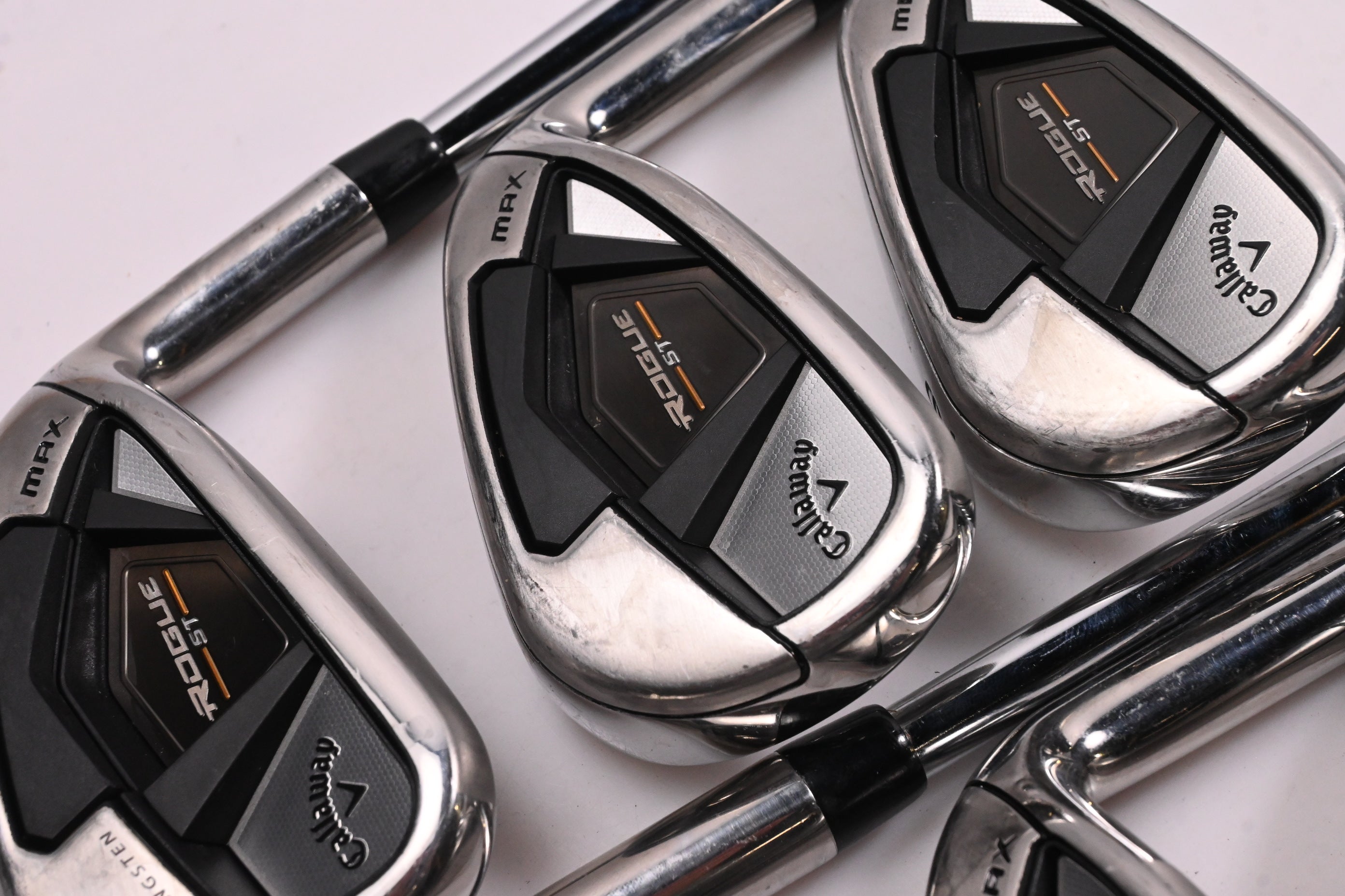 Callaway Rogue ST Max Irons / 7-PW+GW+SW / Regular Flex Elevate MPH 95 Shafts