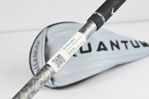 Callaway Quantum Max D Drivers / 10.5 Degree / Stiff Flex Denali Frost Silver 60