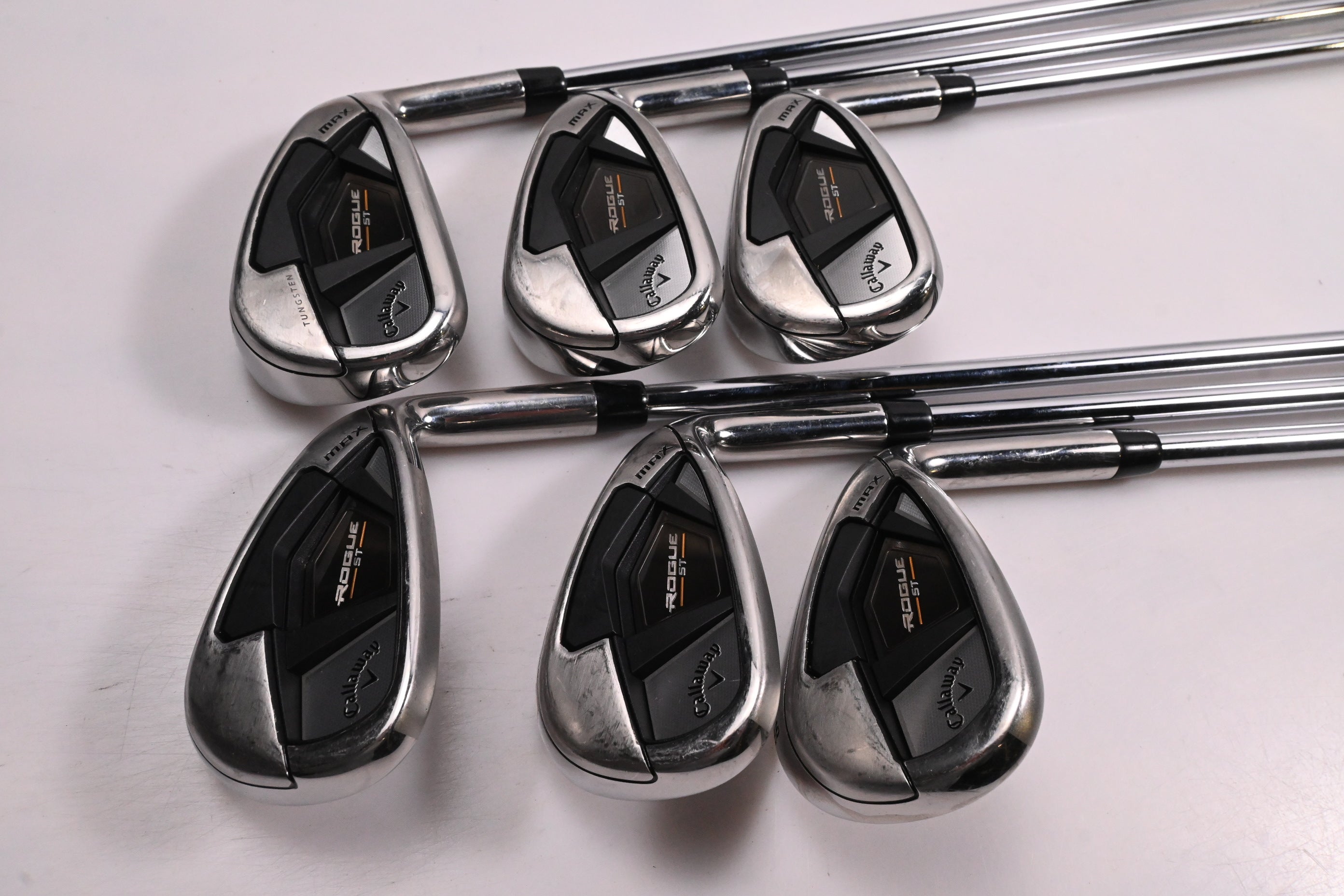 Callaway Rogue ST Max Irons / 7-PW+GW+SW / Regular Flex Elevate MPH 95 Shafts
