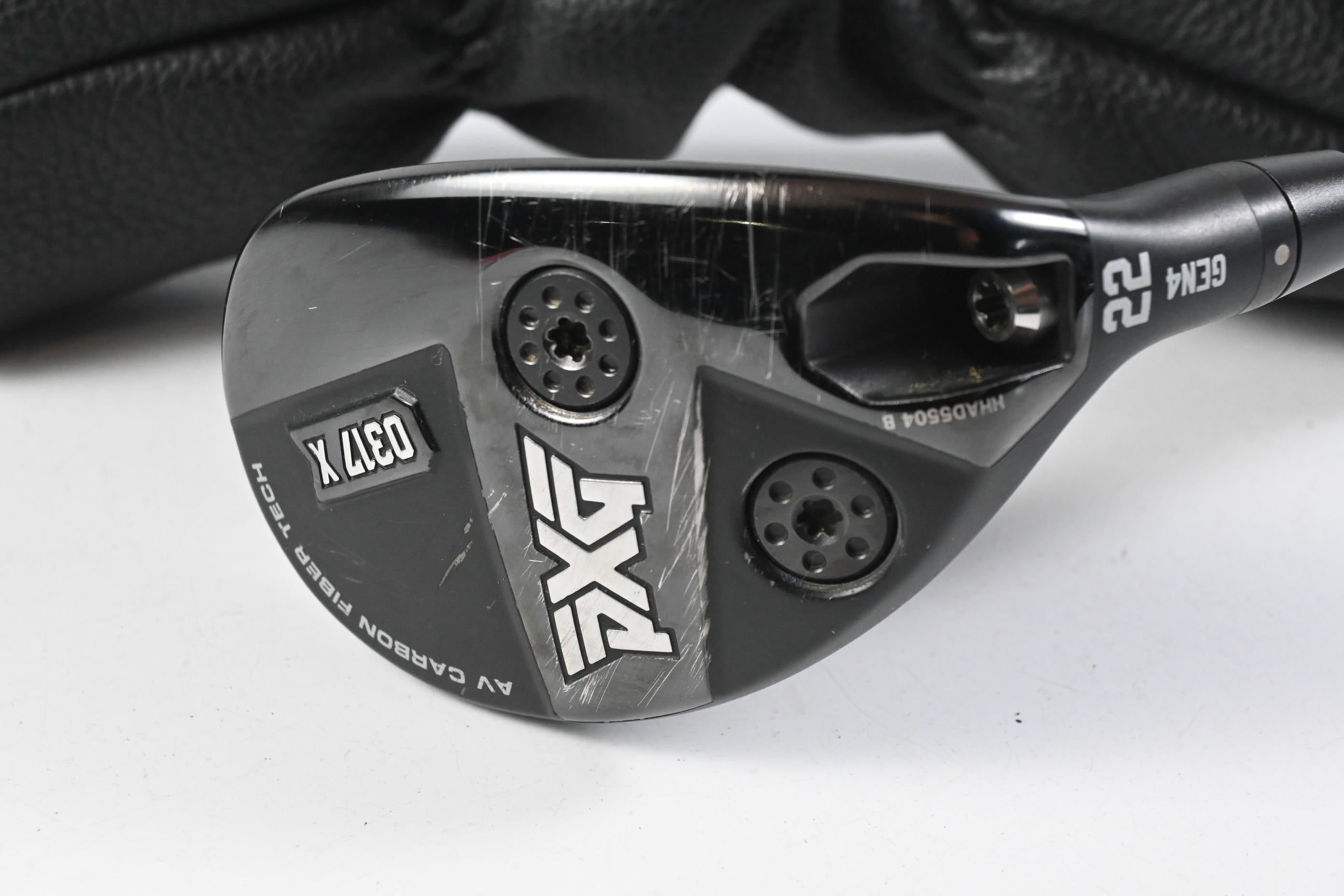 PXG 0317 X Gen4 #4 Hybrid / 22 Degree / Regular Flex EvenFlow Riptide 80 Shaft