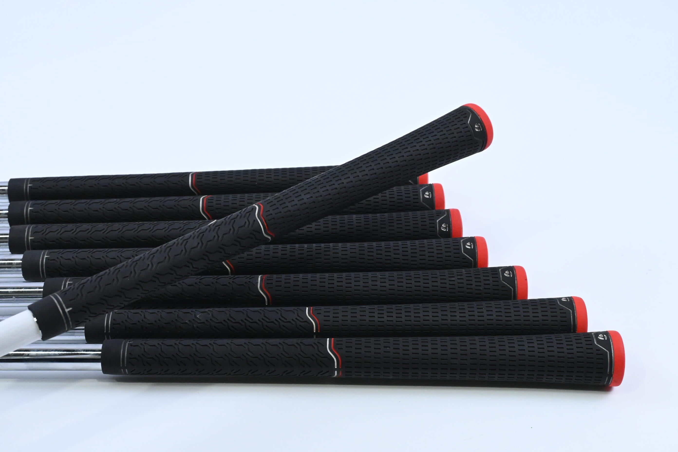 Taylormade M6 Irons / 4-PW+AW / Stiff Flex KBS Tour Shafts