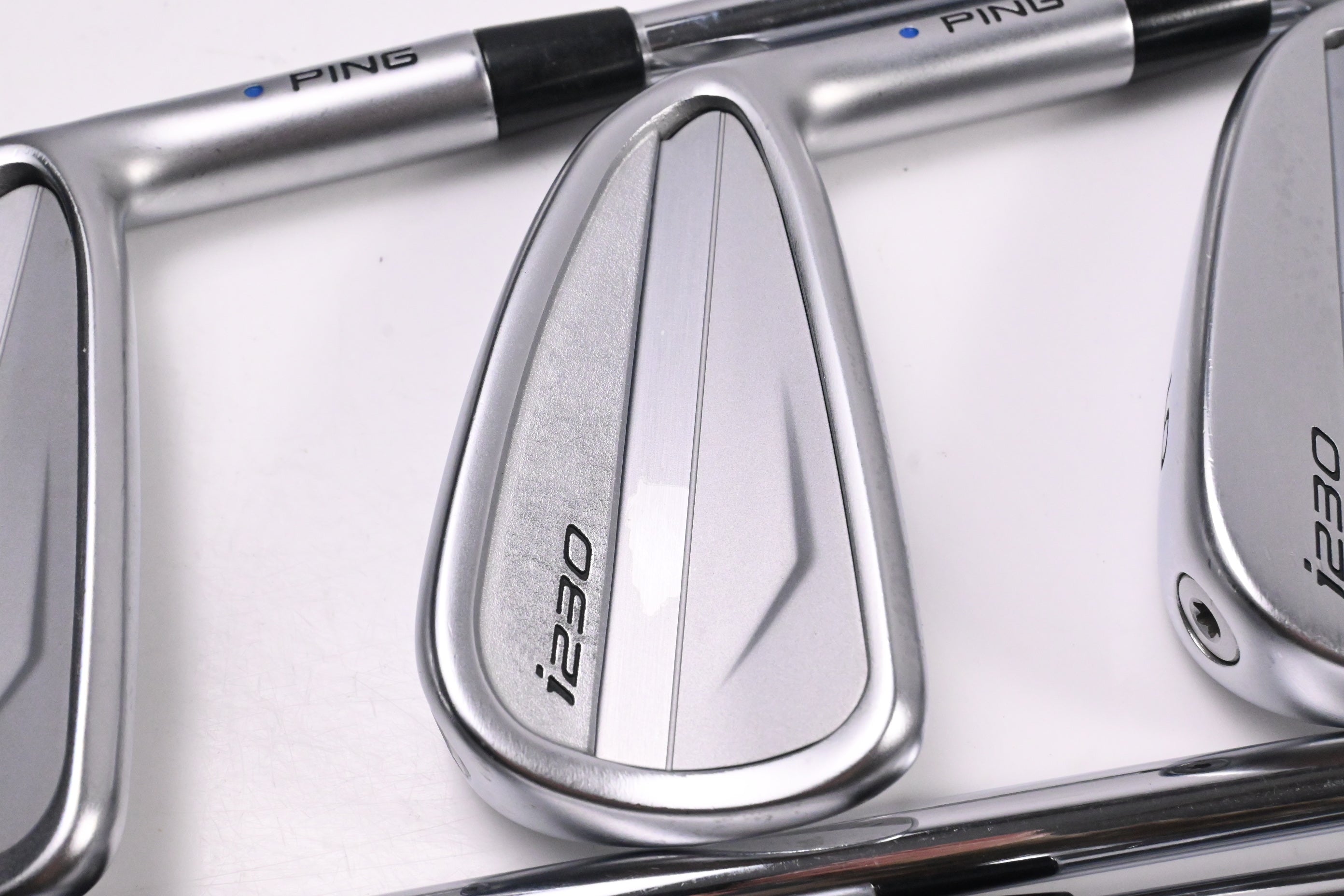 Ping i230 Irons / 4-PW / Blue Dot / Regular Flex N.S.Pro Modus3 Tour 105 Shafts