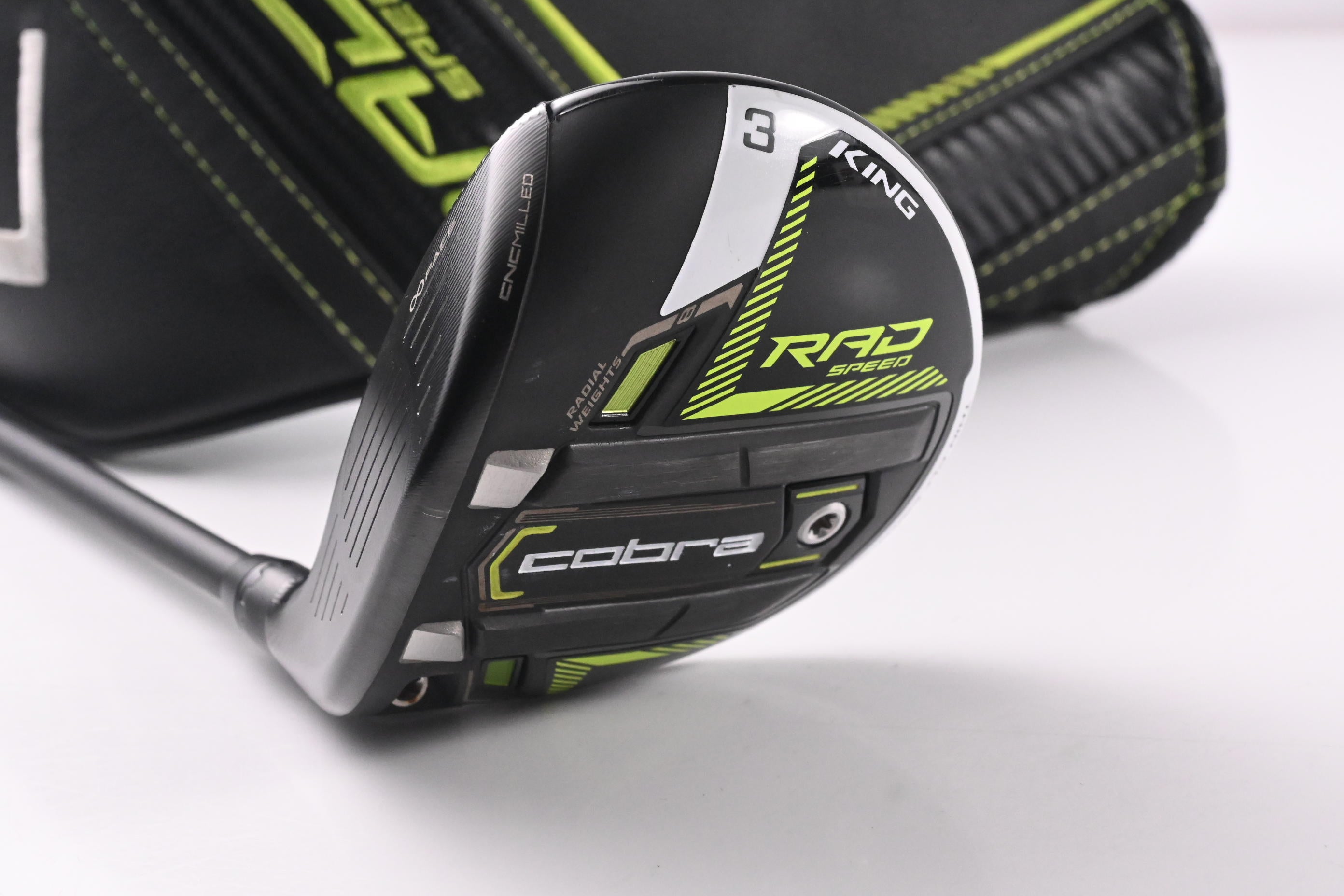 Left Hand Cobra King Radspeed #3 Wood / 14.5 Degree / Regular Flex Motore X F3 6