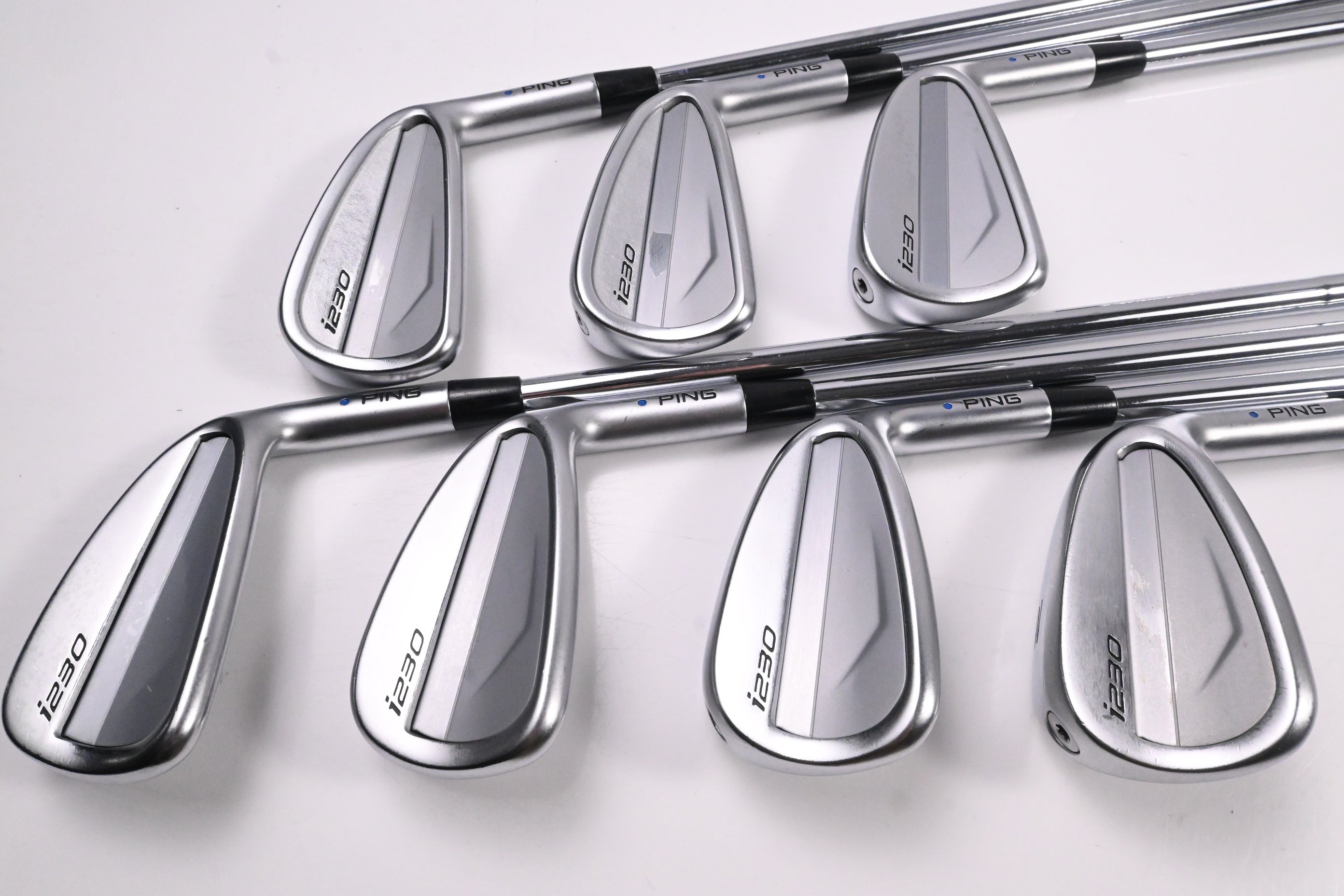 Ping i230 Irons / 4-PW / Blue Dot / Regular Flex N.S.Pro Modus3 Tour 105 Shafts