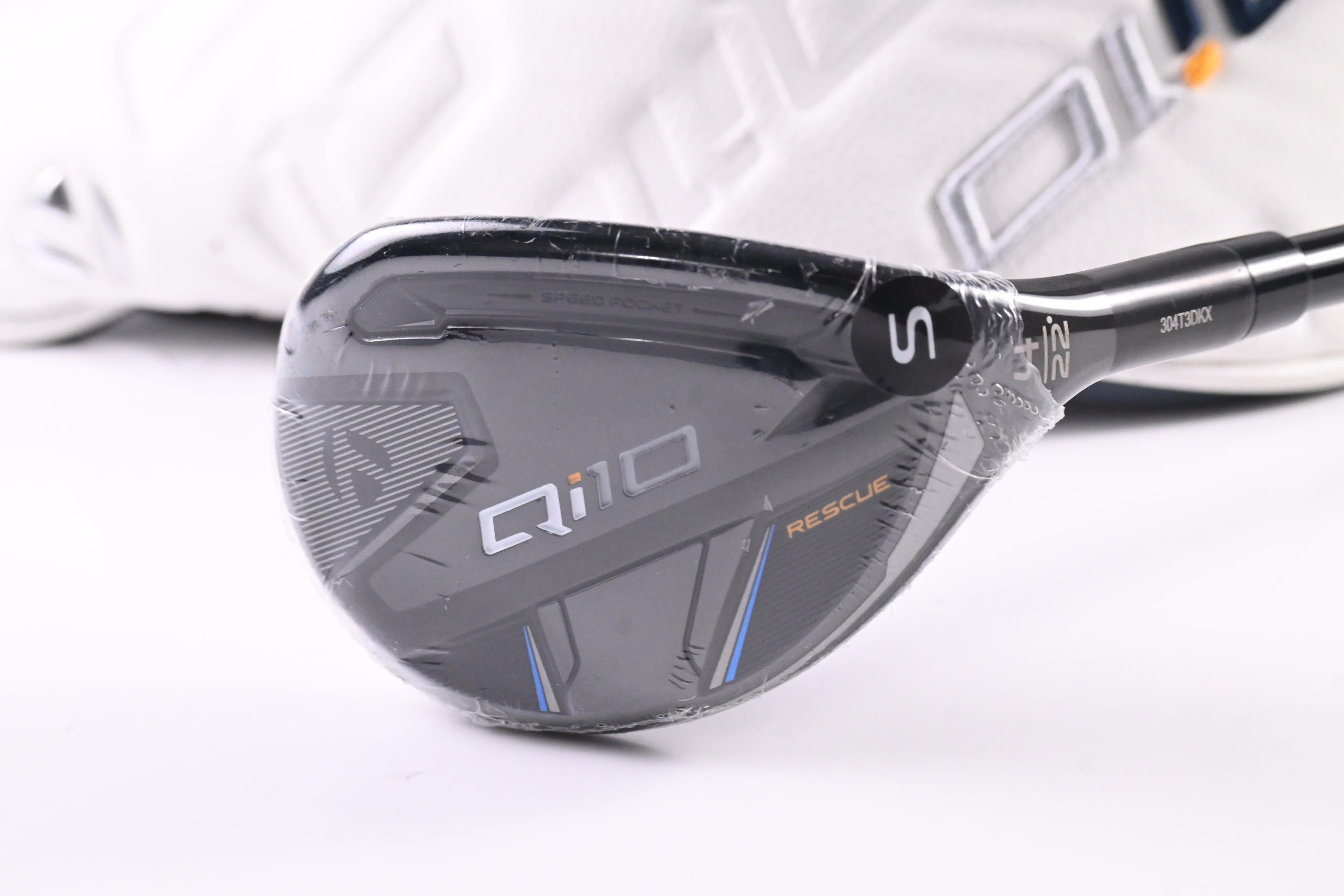 Taylormade Qi10 #4 Hybrid / 22 Degree / Stiff Flex Fujikura Ventus TR Blue 7