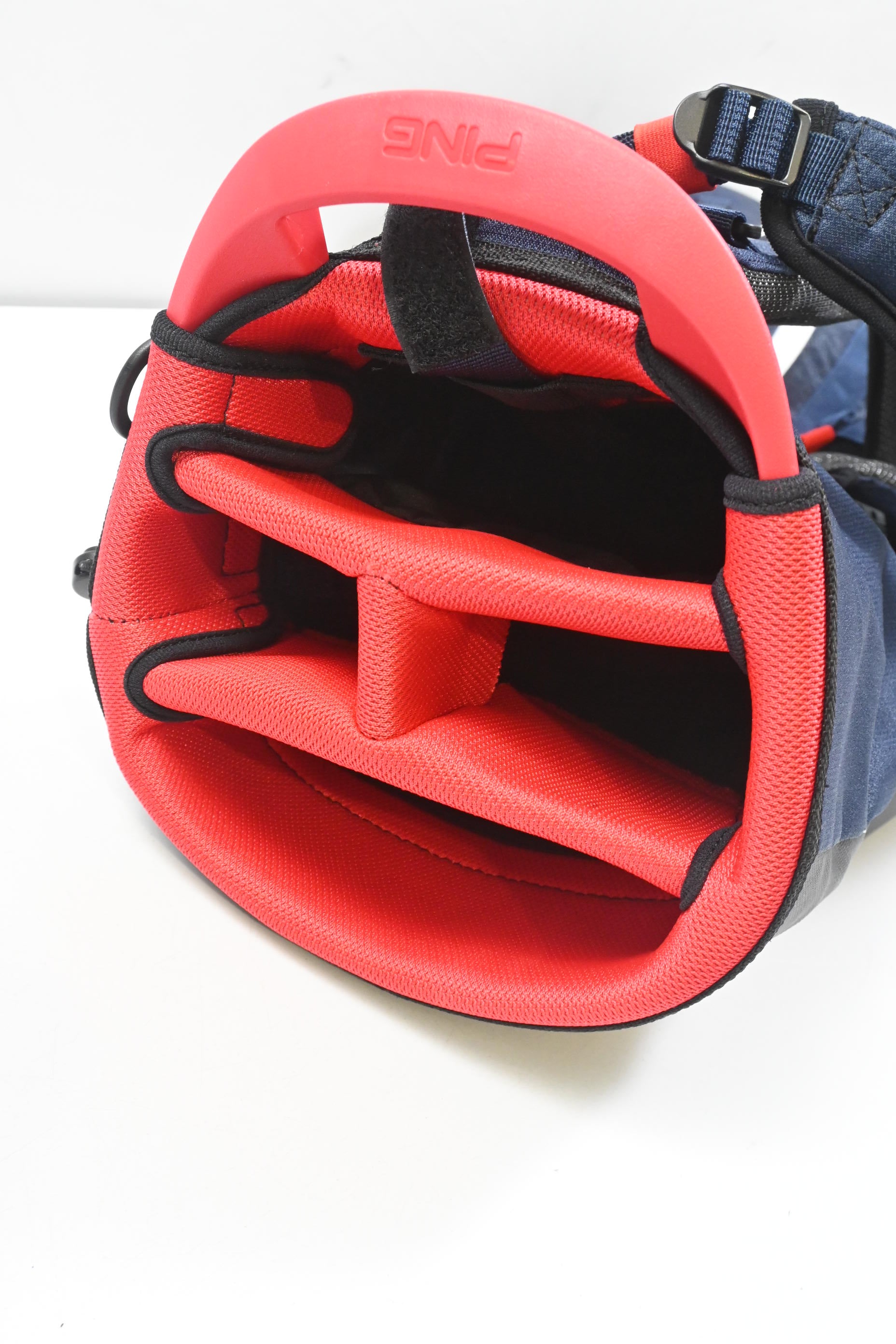 Ping Moonlite Pencil Bag / 4-Way Divider / Blue, Black, Red & White