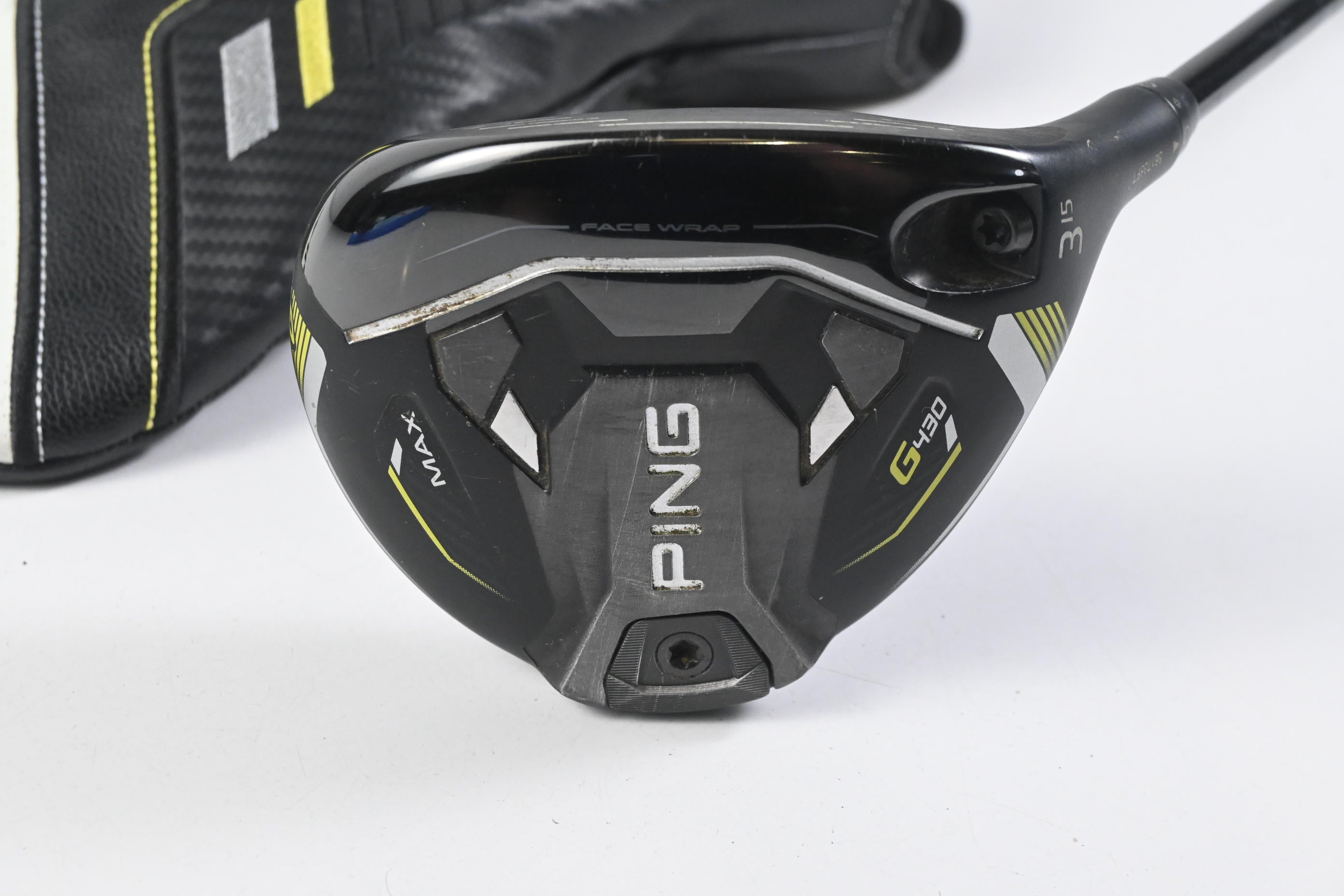 Ping G430 Max #3 Wood / 15 Degree / Stiff Flex HZRDUS Smoke Red RDX 70 Shaft
