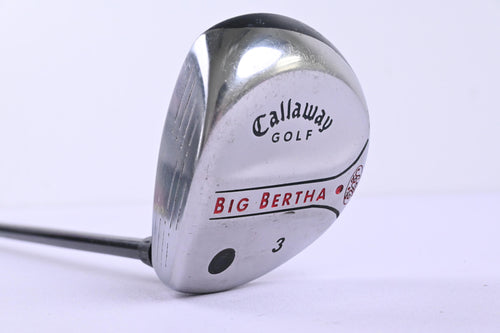 Left Hand Callaway Big Bertha 2004 #3 Wood / 16 Degree / Regular Flex Shaft